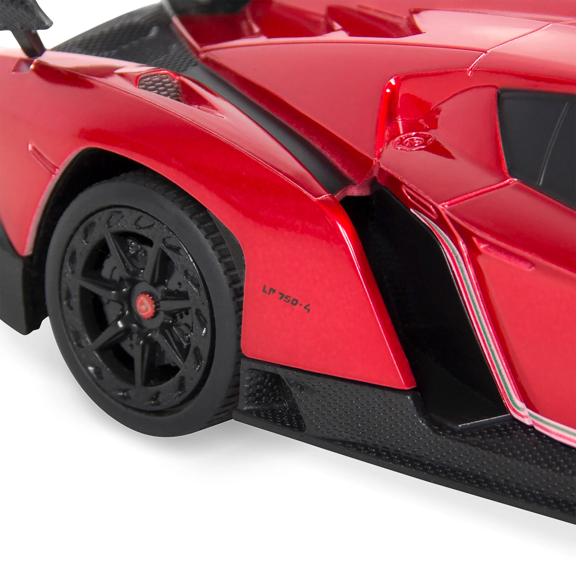 1/24 Kids RC Lamborghini Veneno Racing Car Toy w/ Lights, Shock Suspension - Image 5