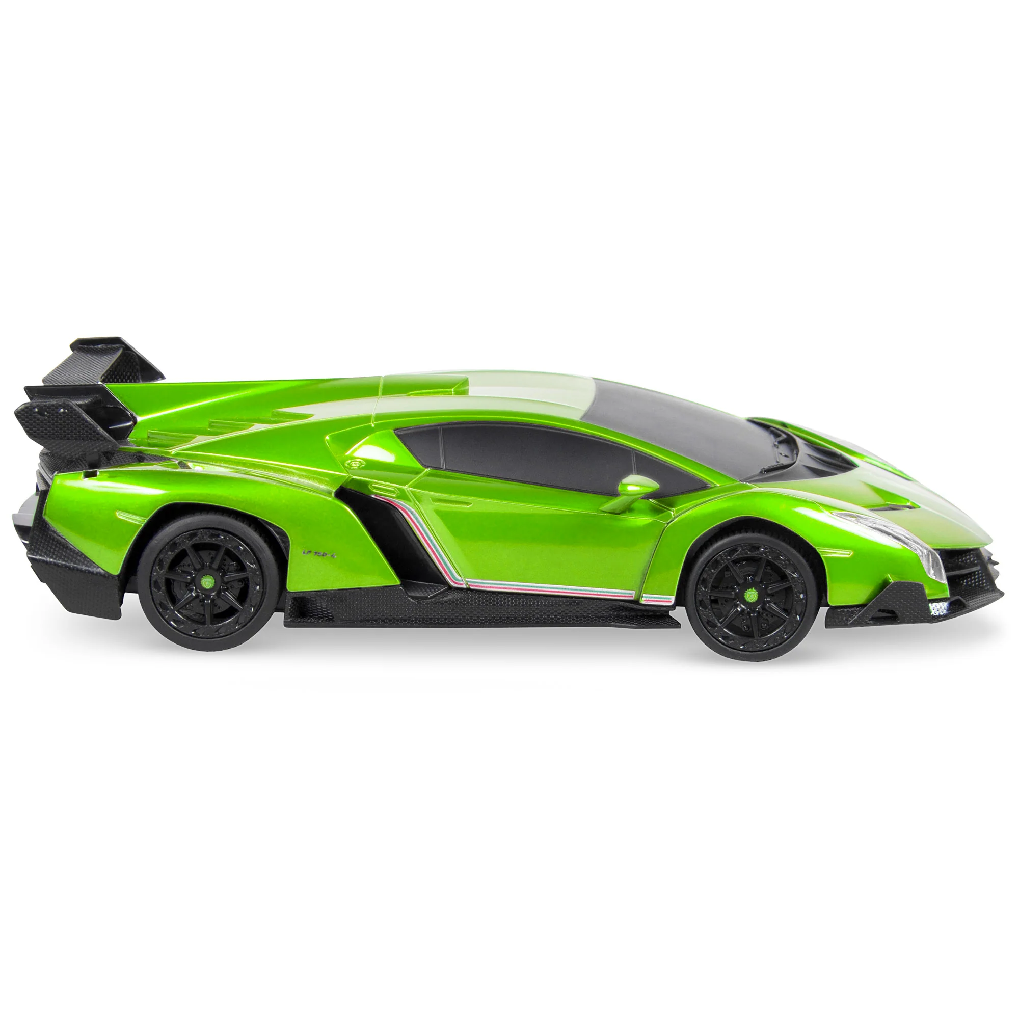 1/24 Kids RC Lamborghini Veneno Racing Car Toy w/ Lights, Shock Suspension - Image 9