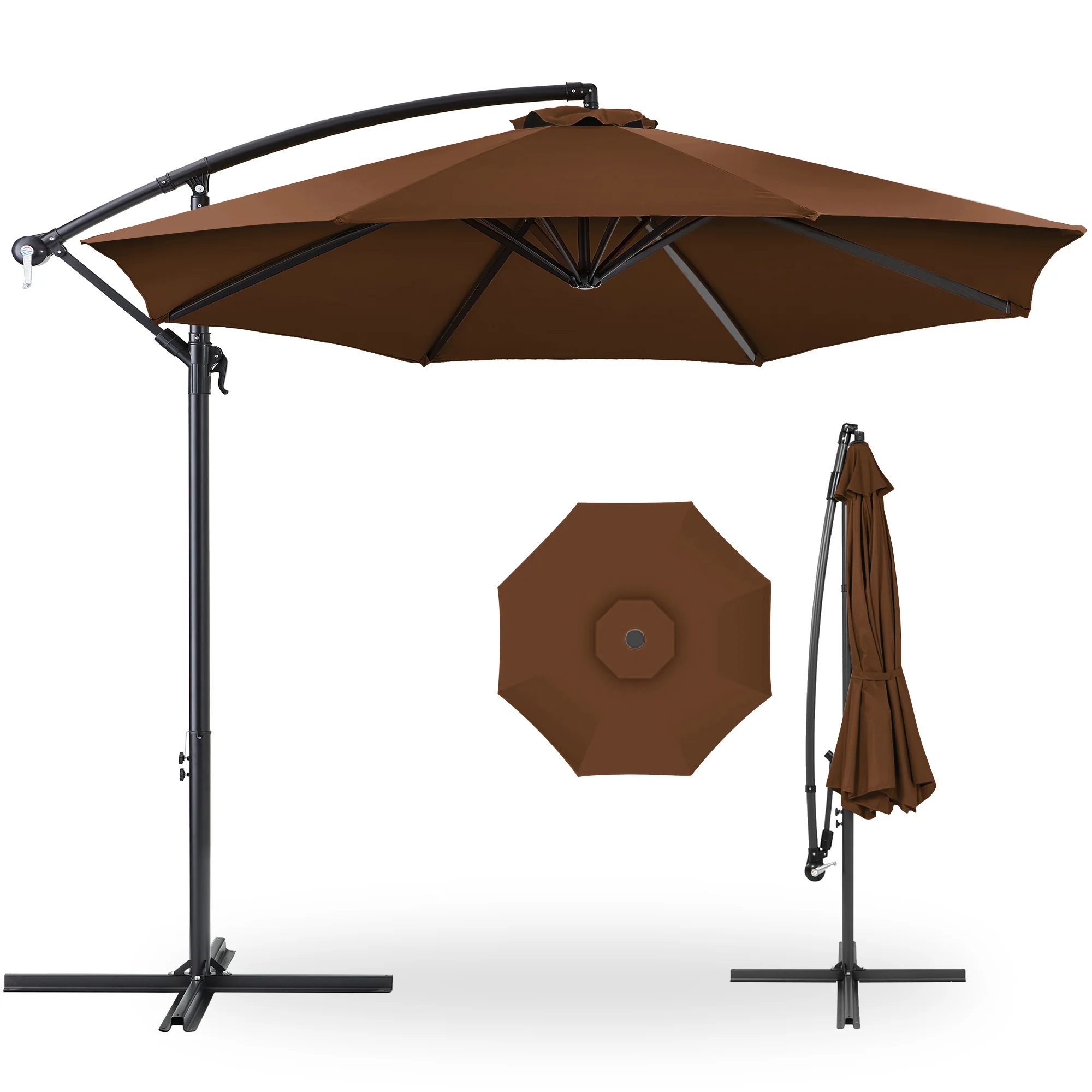 Offset Hanging Patio Umbrella - 10ft - Image 64