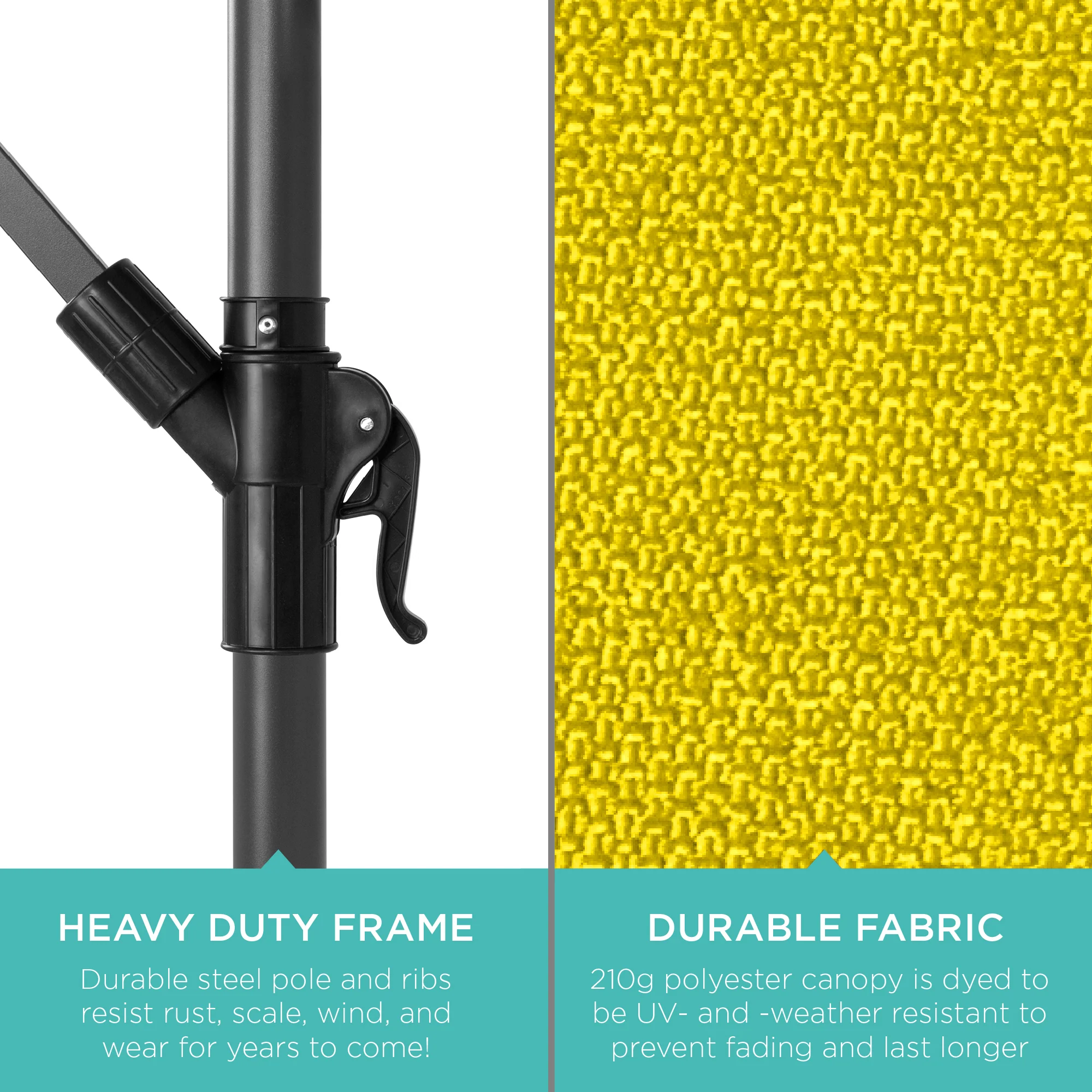 Offset Hanging Patio Umbrella - 10ft - Image 97