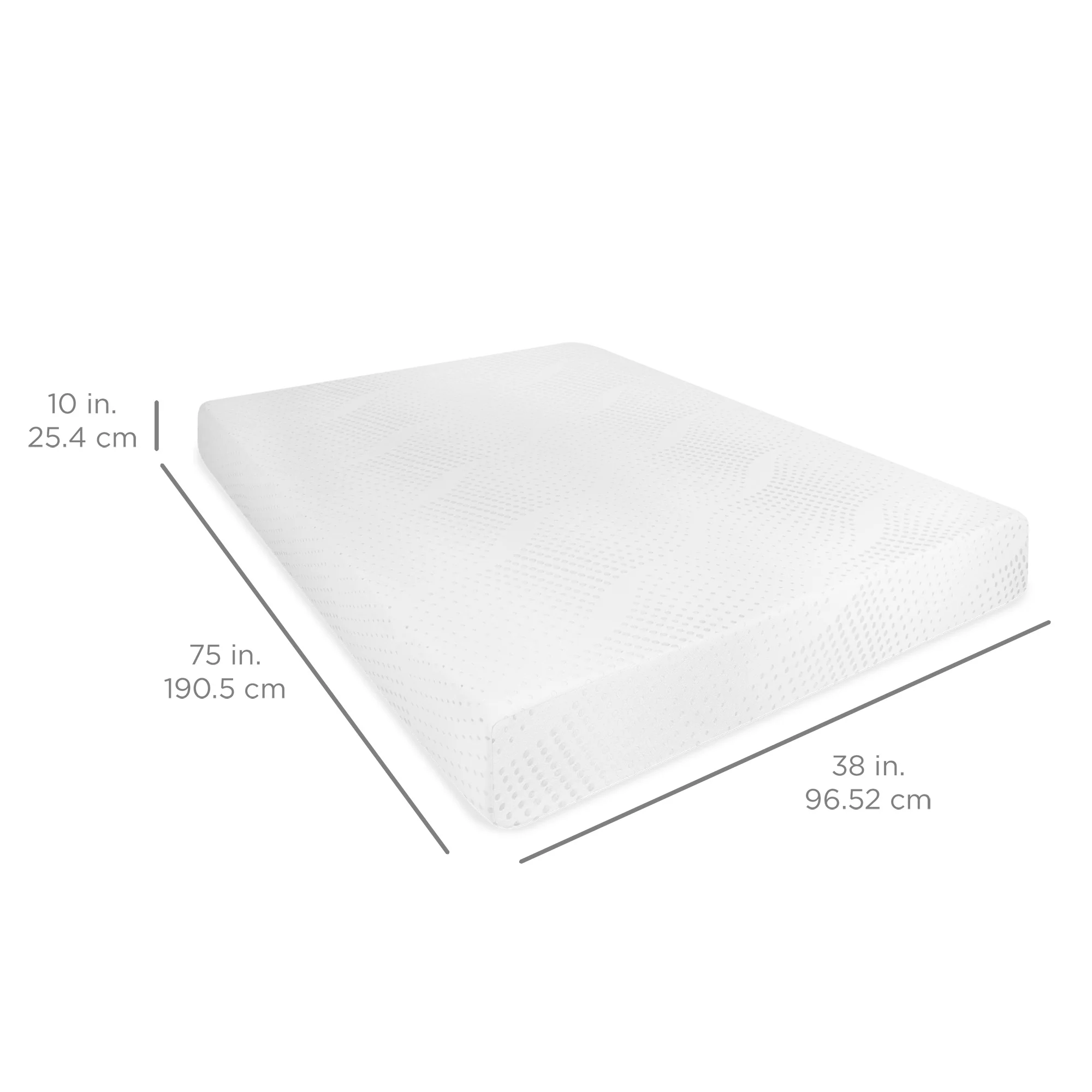 10in Dual Layered Mattress w/ Gel Memory Foam - Image 14