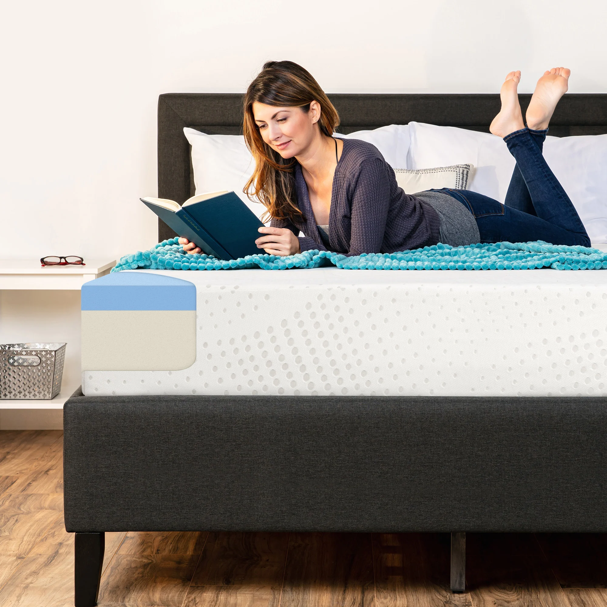 10in Dual Layered Mattress w/ Gel Memory Foam - Image 15