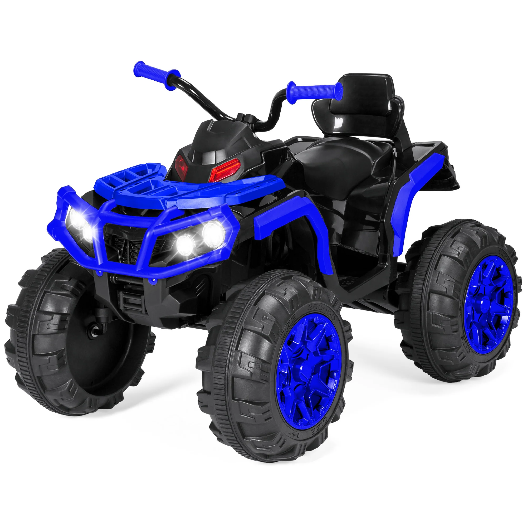 12V Kids Ride-On 4-Wheeler Quad ATV Car w/ 3.7mph Max, Bluetooth, Headlights - Image 15