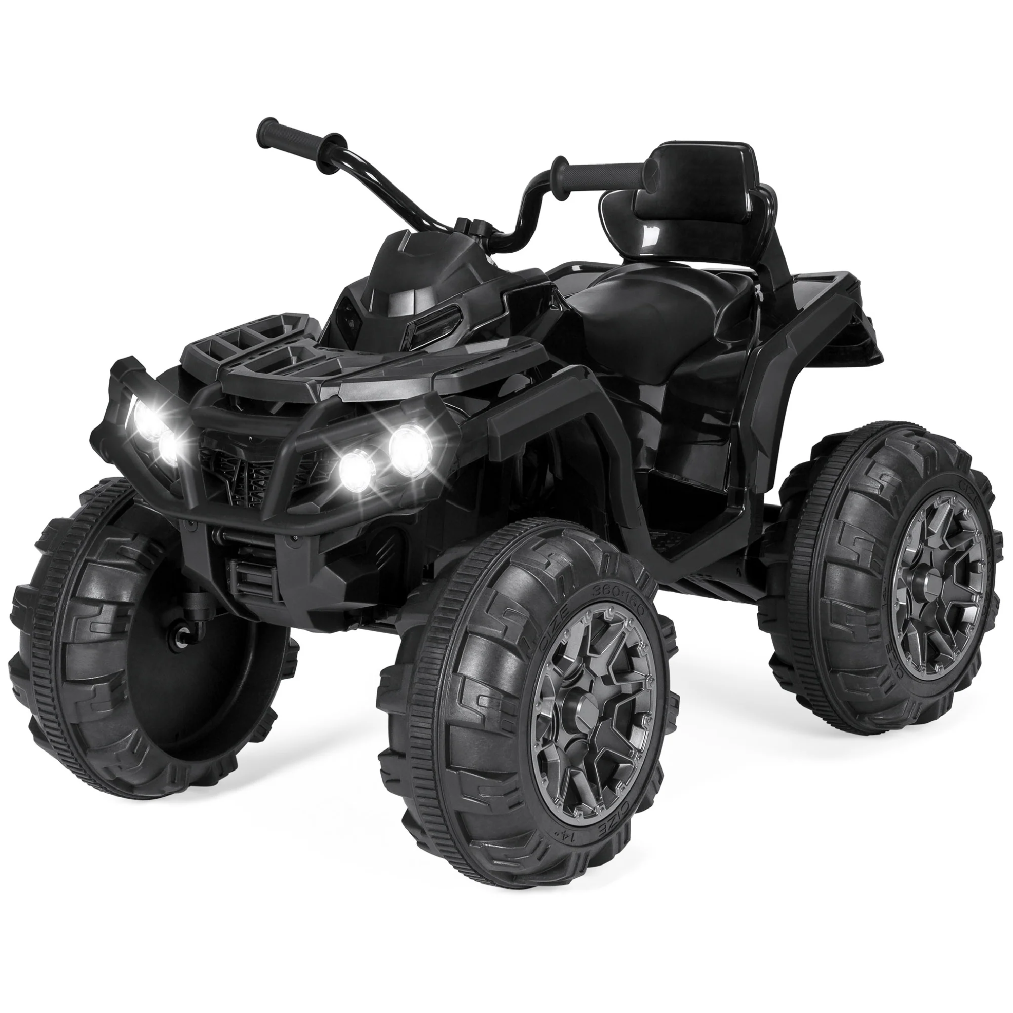 12V Kids Ride-On 4-Wheeler Quad ATV Car w/ 3.7mph Max, Bluetooth, Headlights - Image 36