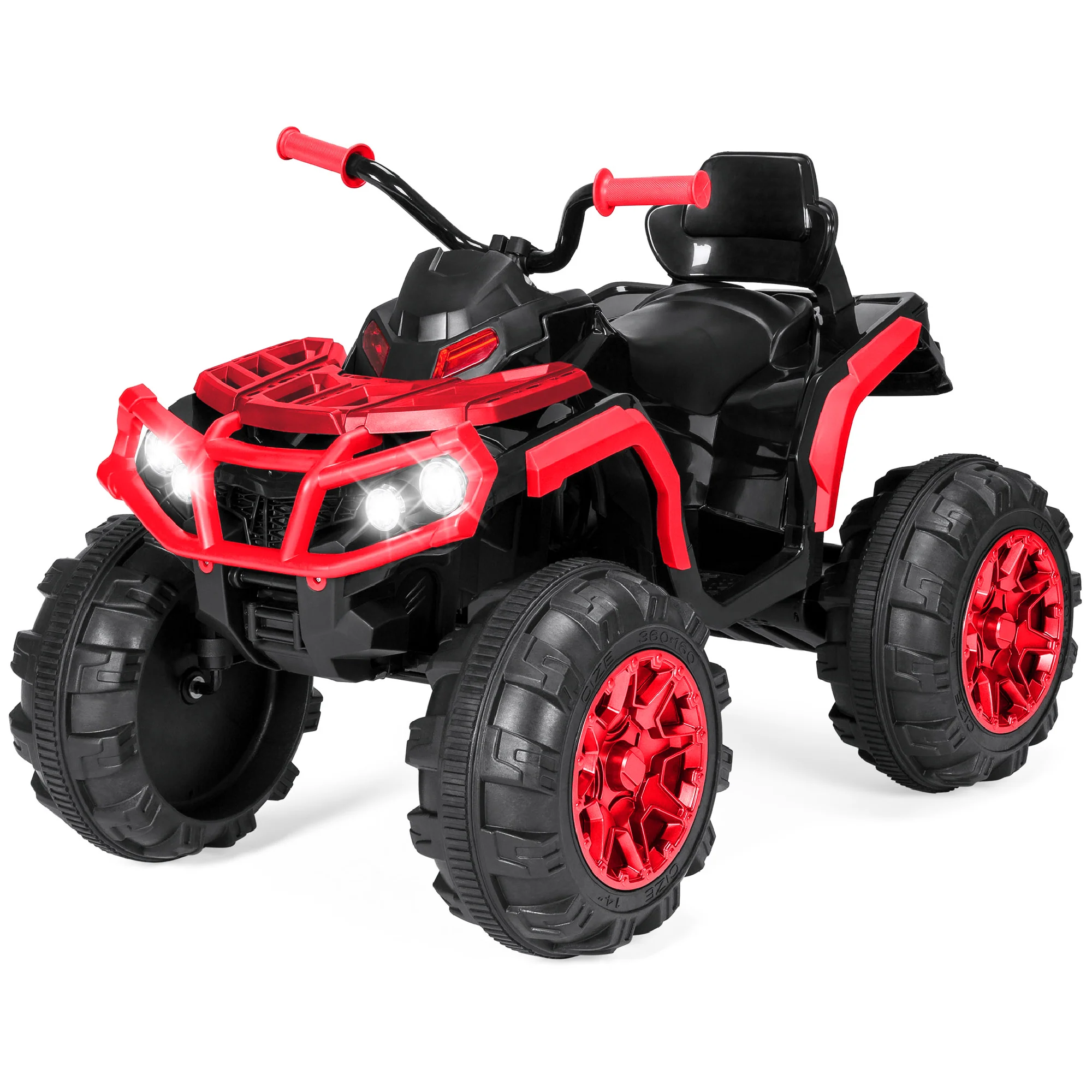 12V Kids Ride-On 4-Wheeler Quad ATV Car w/ 3.7mph Max, Bluetooth, Headlights - Image 8