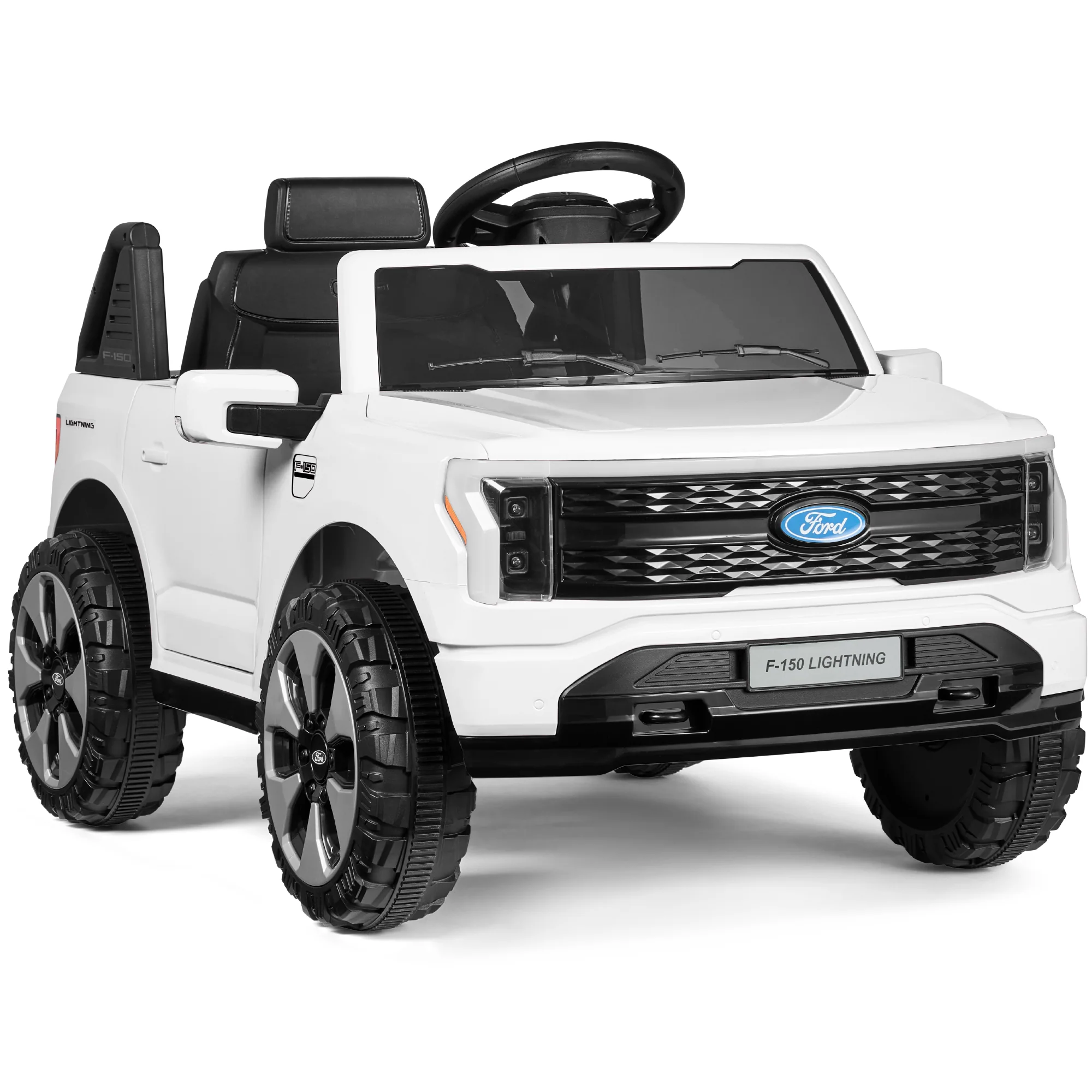12V Kids Ride On Car Officially Licensed Ford Lightning w/ Remote, 2 Speeds - Image 37