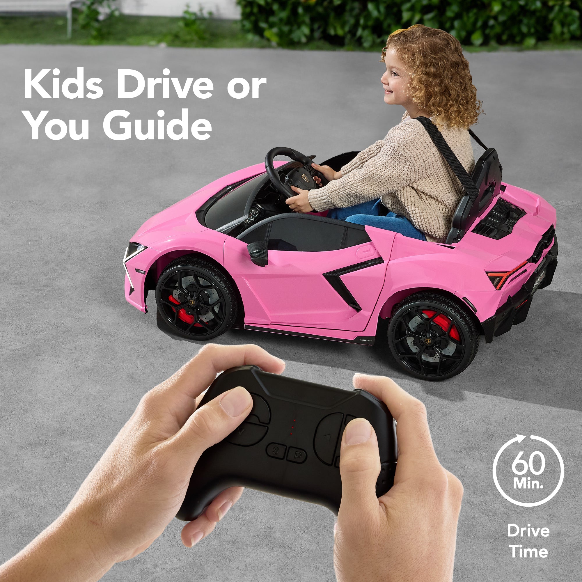 12V Kids Ride-On Car Officially Licensed Lamborghini Revuelto w/ Remote - Image 14