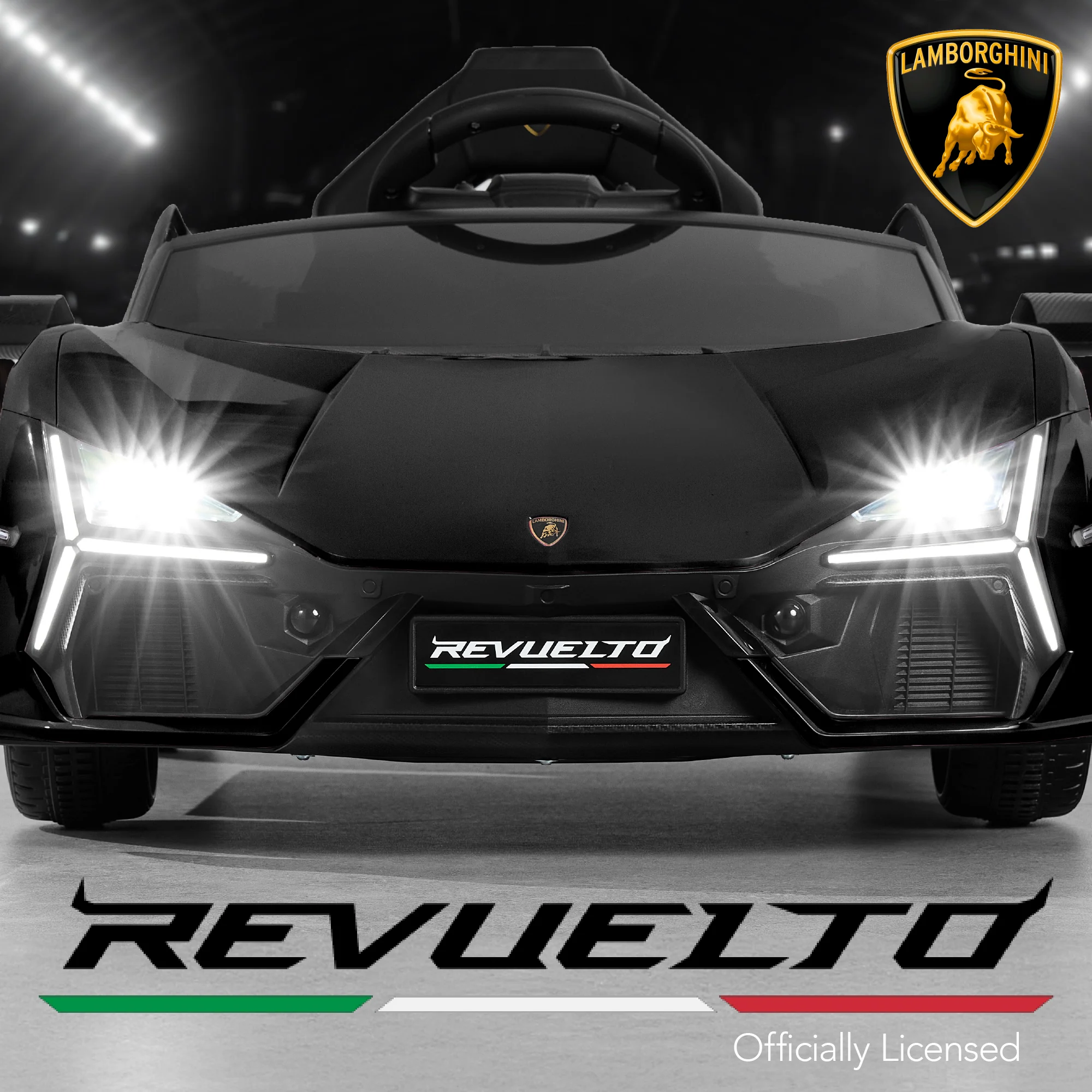 12V Kids Ride-On Car Officially Licensed Lamborghini Revuelto w/ Remote - Image 21