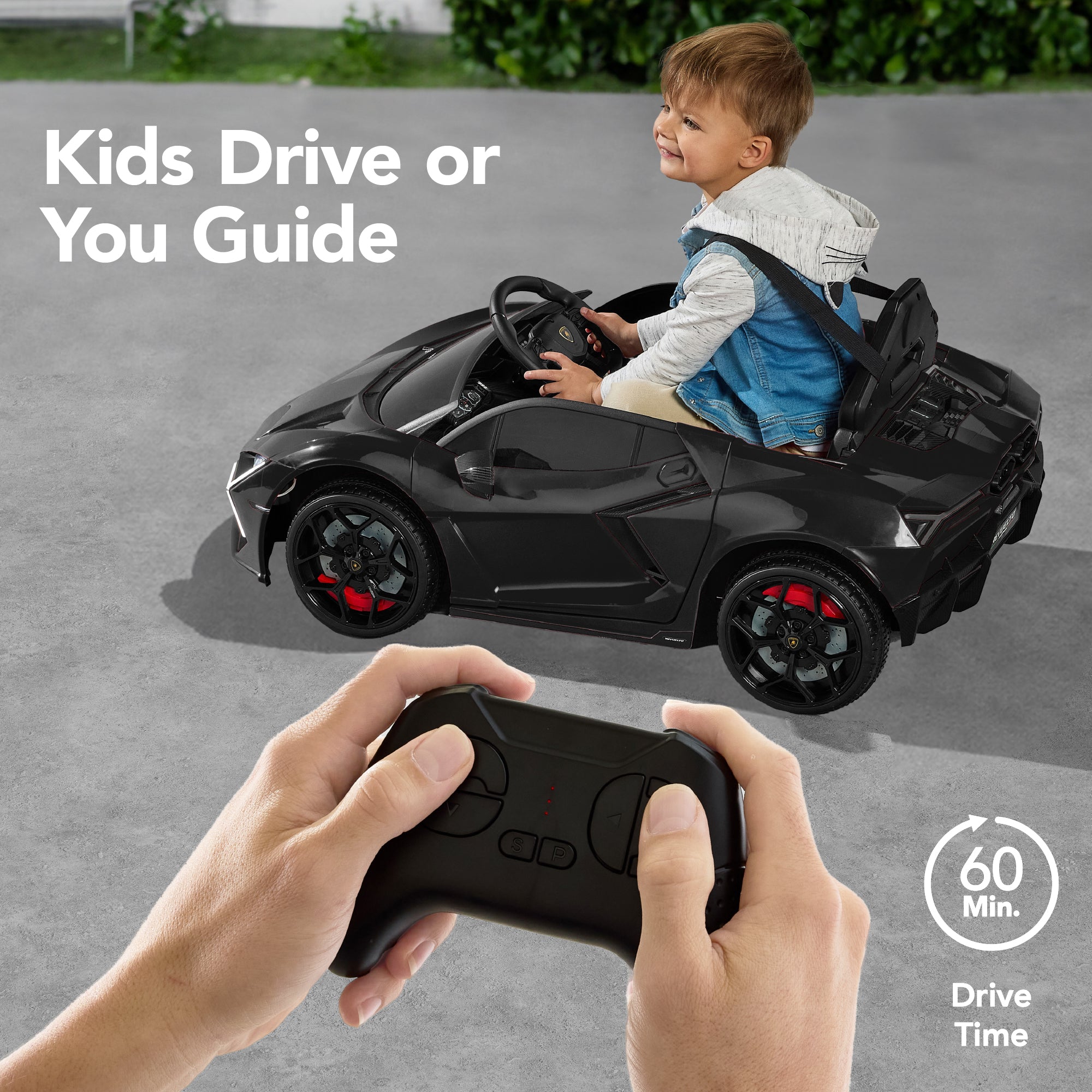 12V Kids Ride-On Car Officially Licensed Lamborghini Revuelto w/ Remote - Image 23