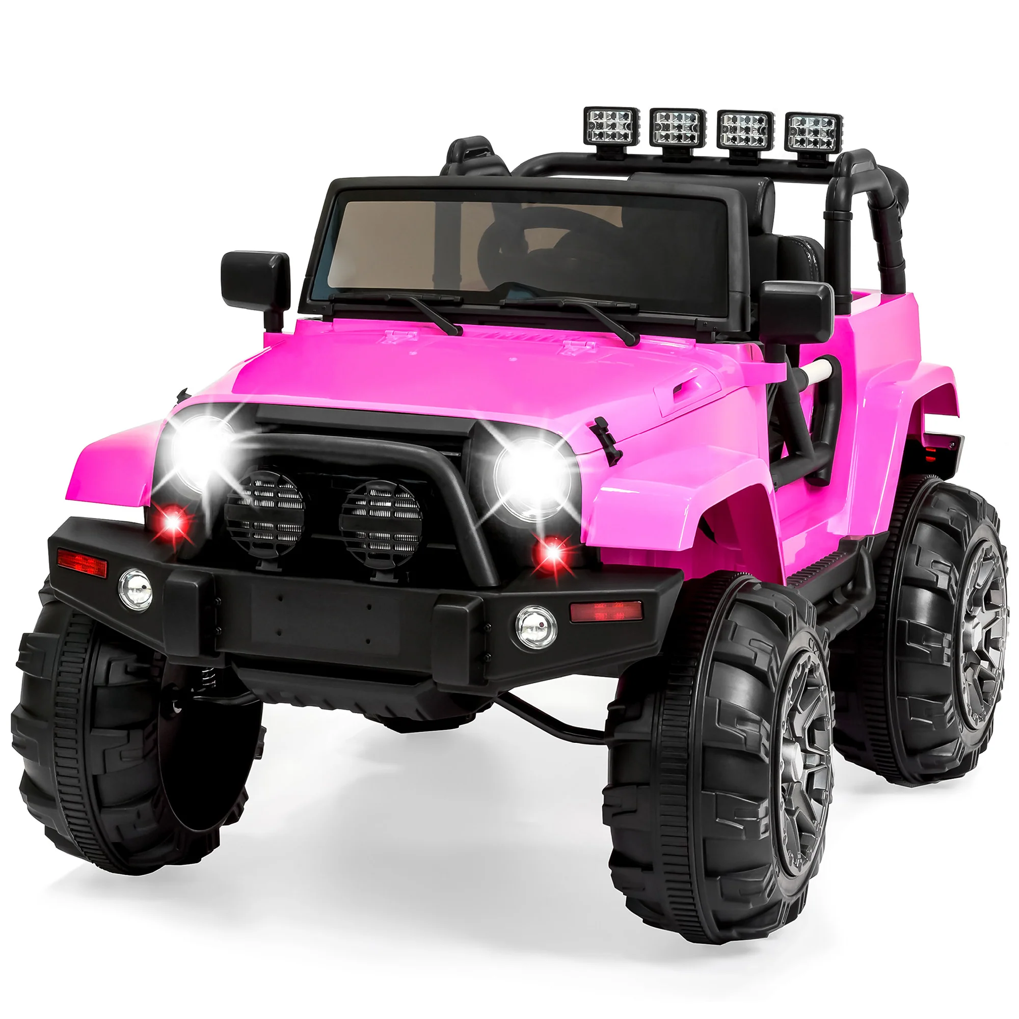 Jumbo 12V Kids Electric Ride On Car with Parent Remote, Seat Harness - Image 38
