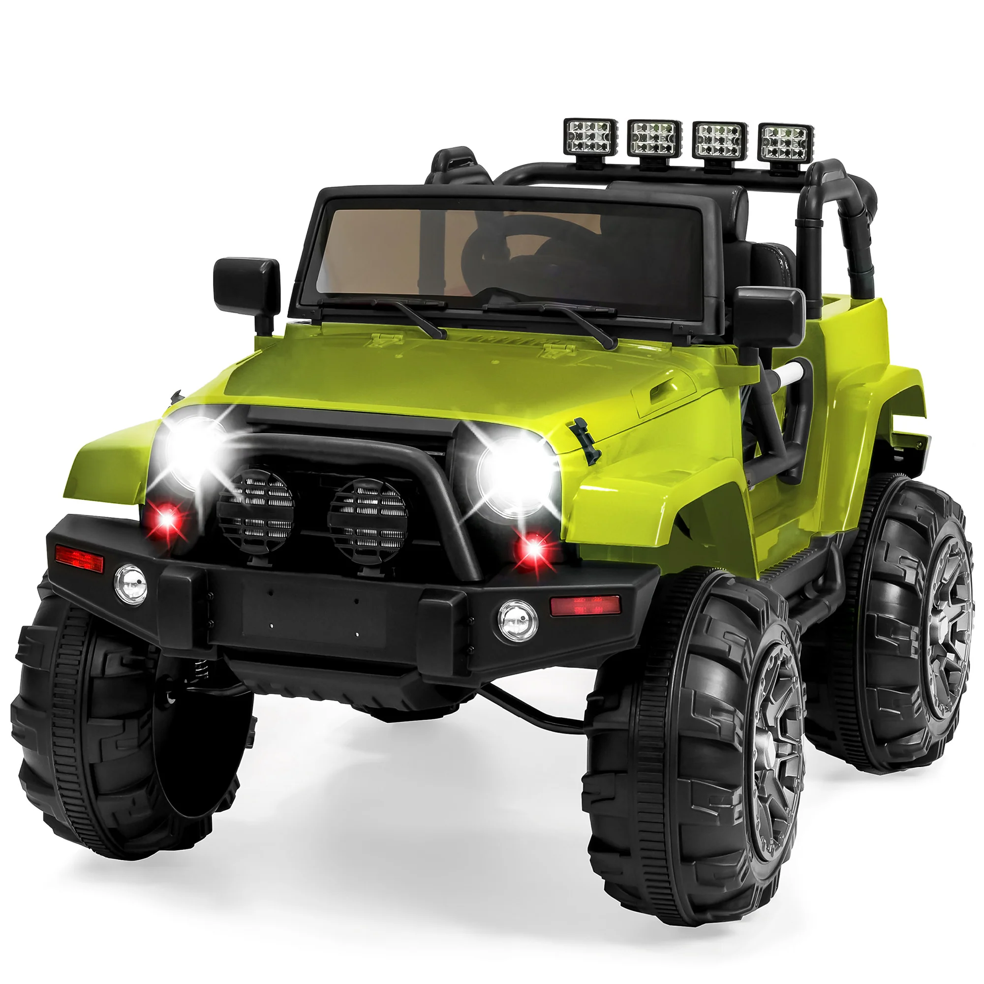 Jumbo 12V Kids Electric Ride On Car with Parent Remote, Seat Harness - Image 45