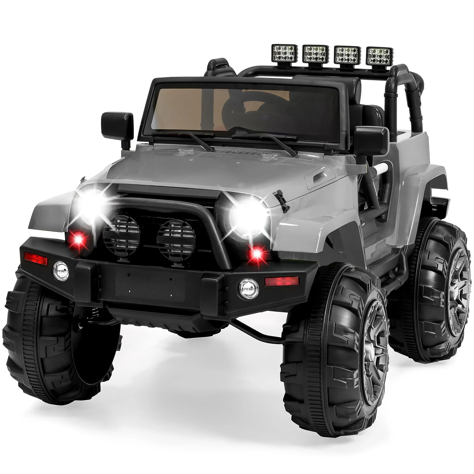 Jumbo 12V Kids Electric Ride On Car with Parent Remote, Seat Harness - Image 59