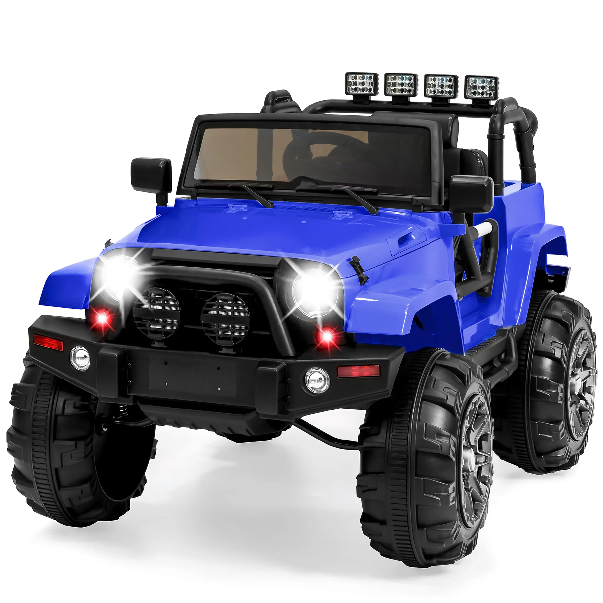 Jumbo 12V Kids Electric Ride On Car with Parent Remote, Seat Harness - Image 78