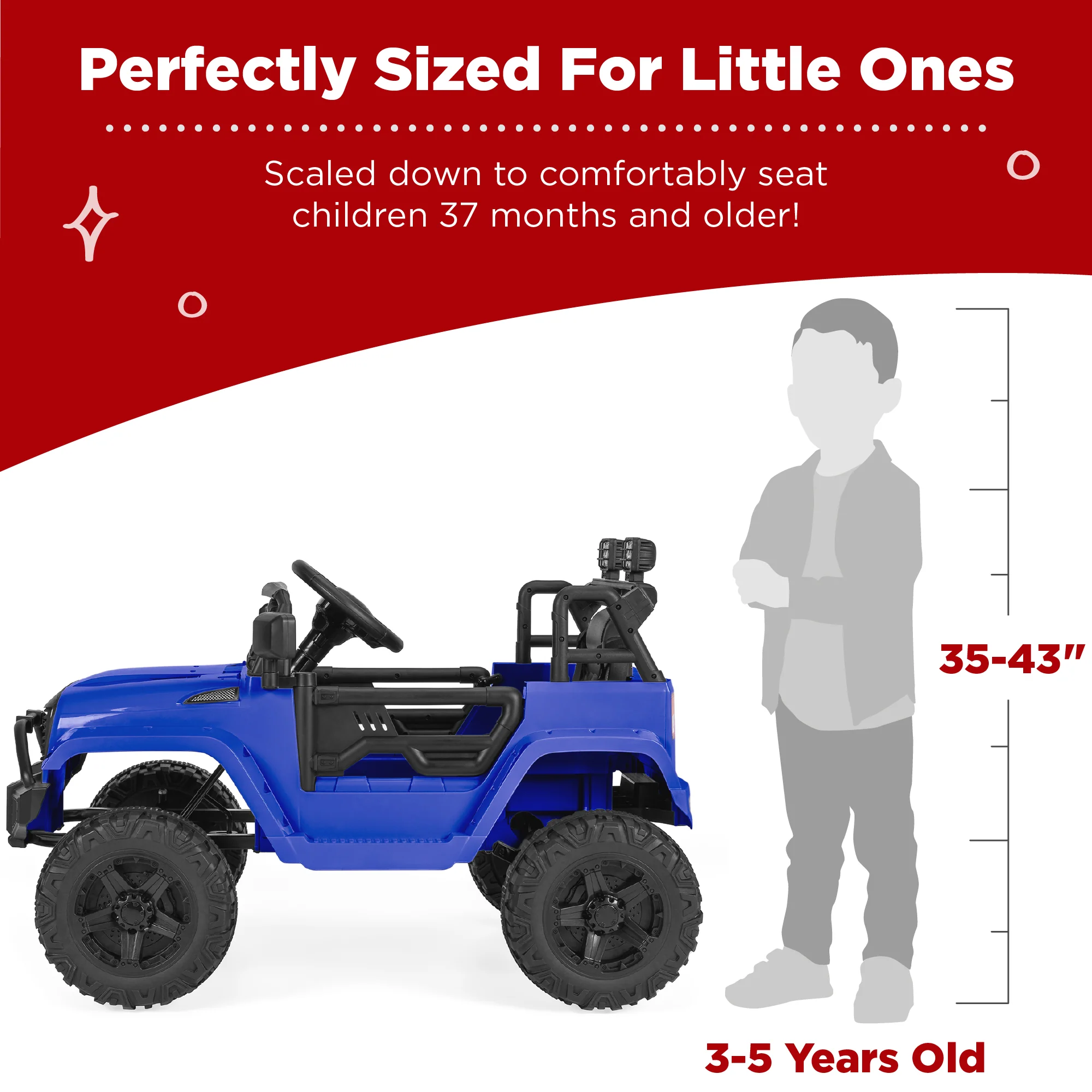 12V Kids Ride-On Truck Car w/ Parent Remote Control, Spring Suspension - Image 11