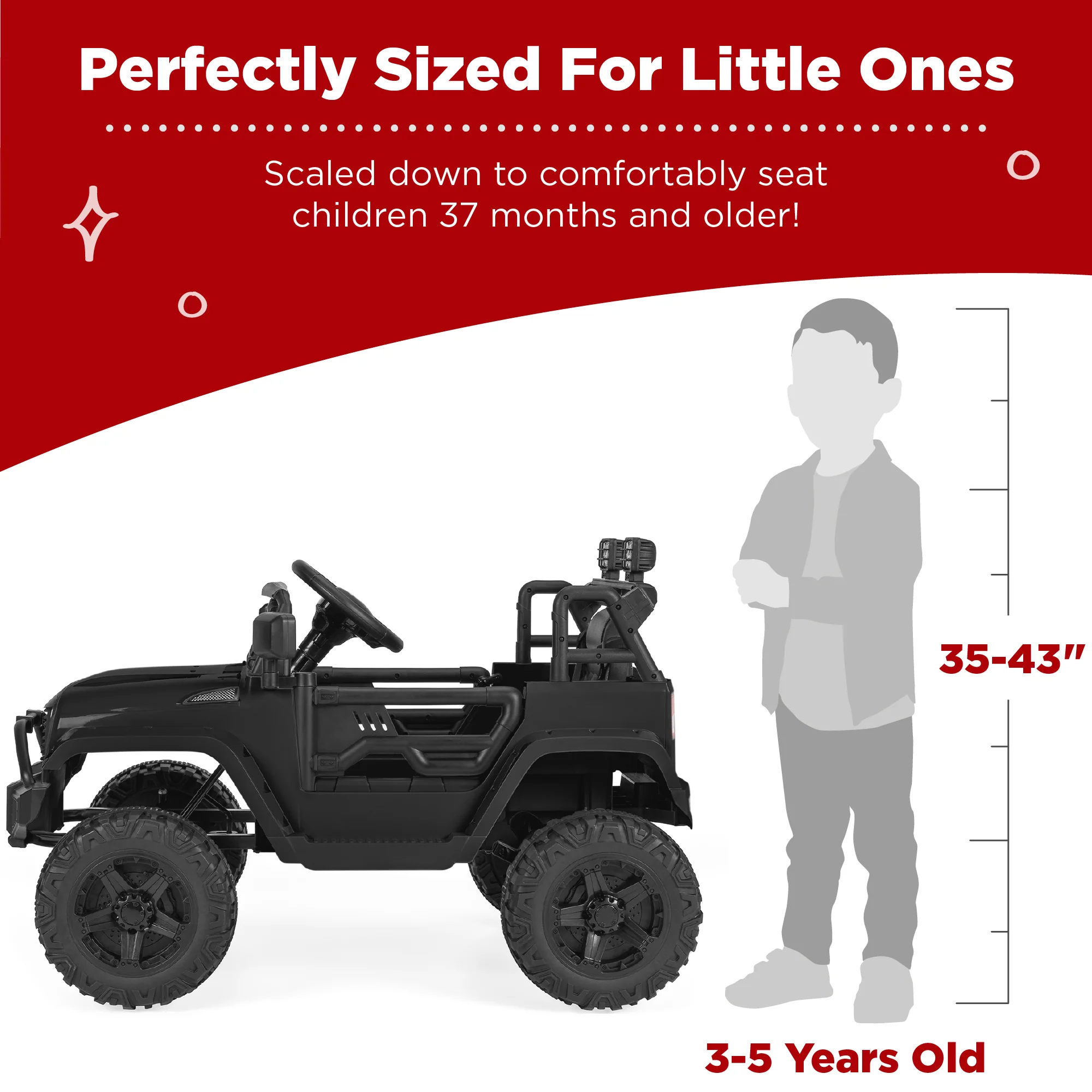 12V Kids Ride-On Truck Car w/ Parent Remote Control, Spring Suspension - Image 32