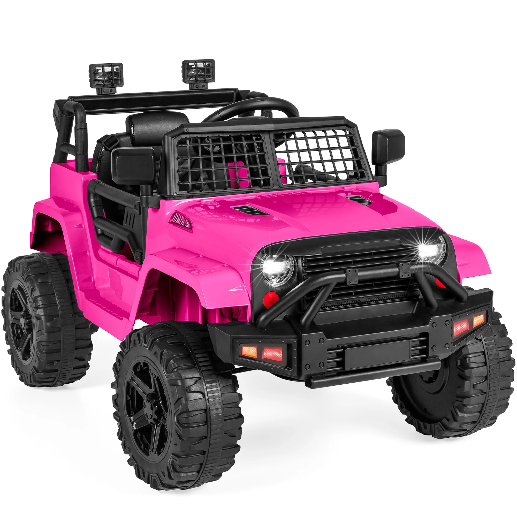 12V Kids Ride-On Truck Car w/ Parent Remote Control, Spring Suspension - Image 36