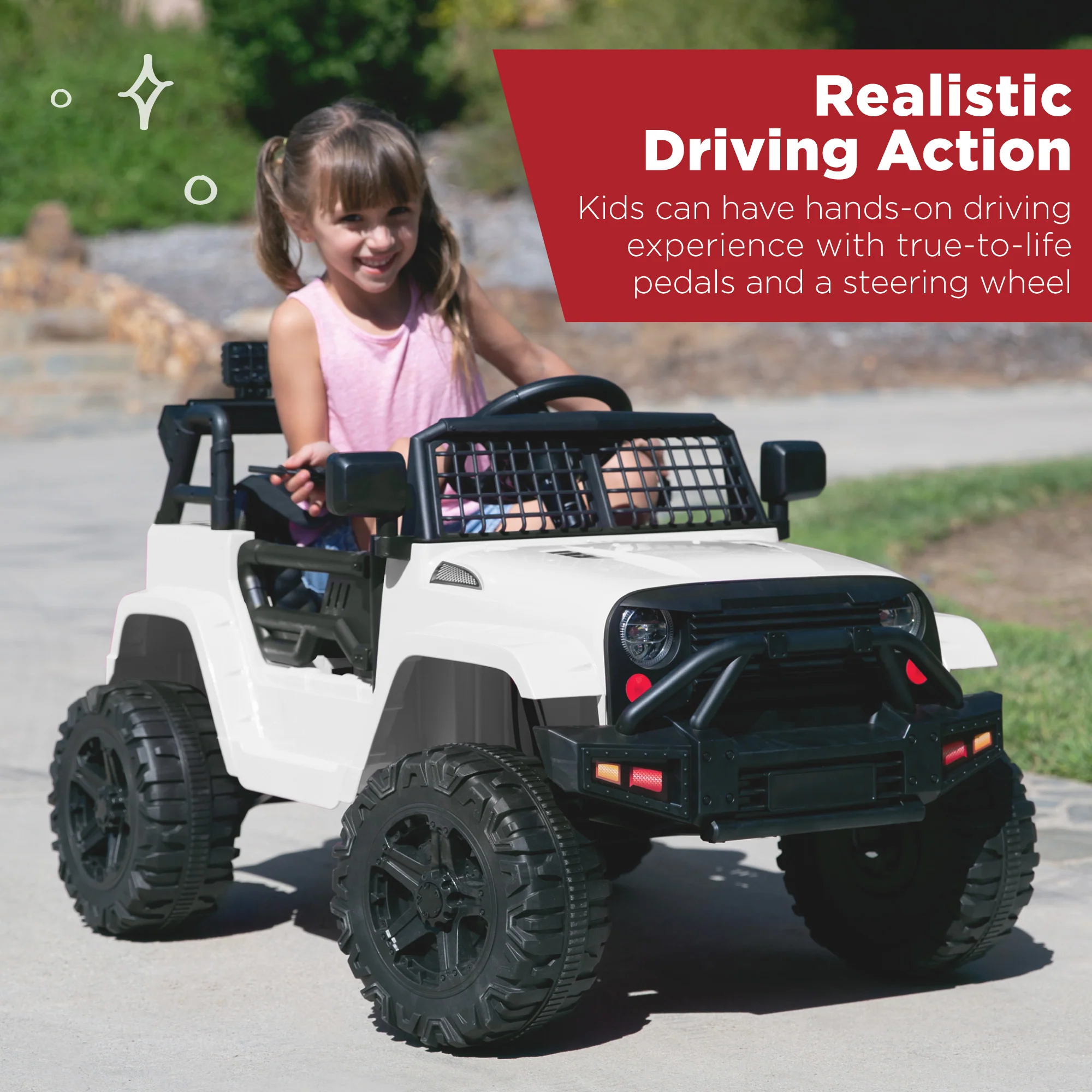 12V Kids Ride-On Truck Car w/ Parent Remote Control, Spring Suspension - Image 44