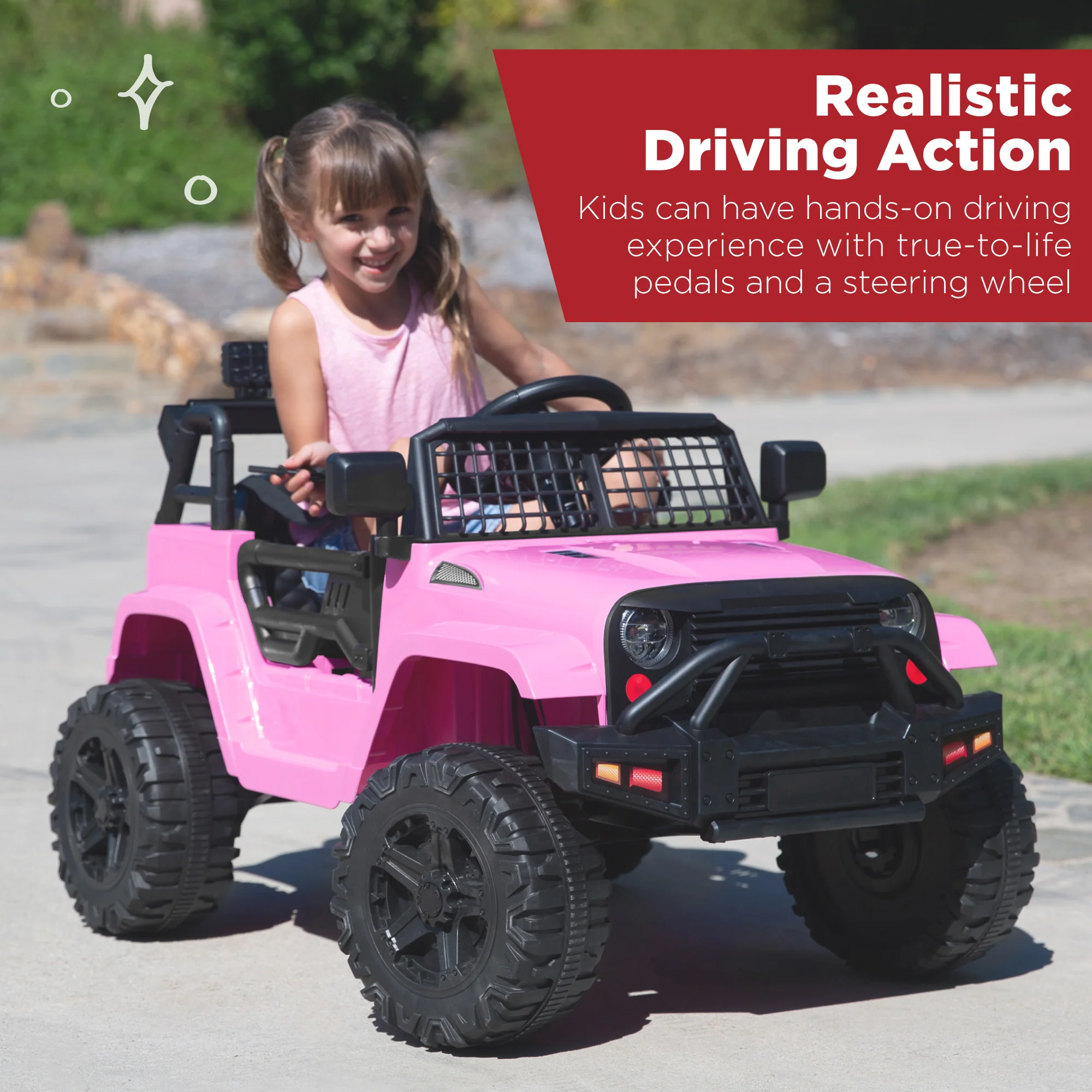12V Kids Ride-On Truck Car w/ Parent Remote Control, Spring Suspension - Image 58