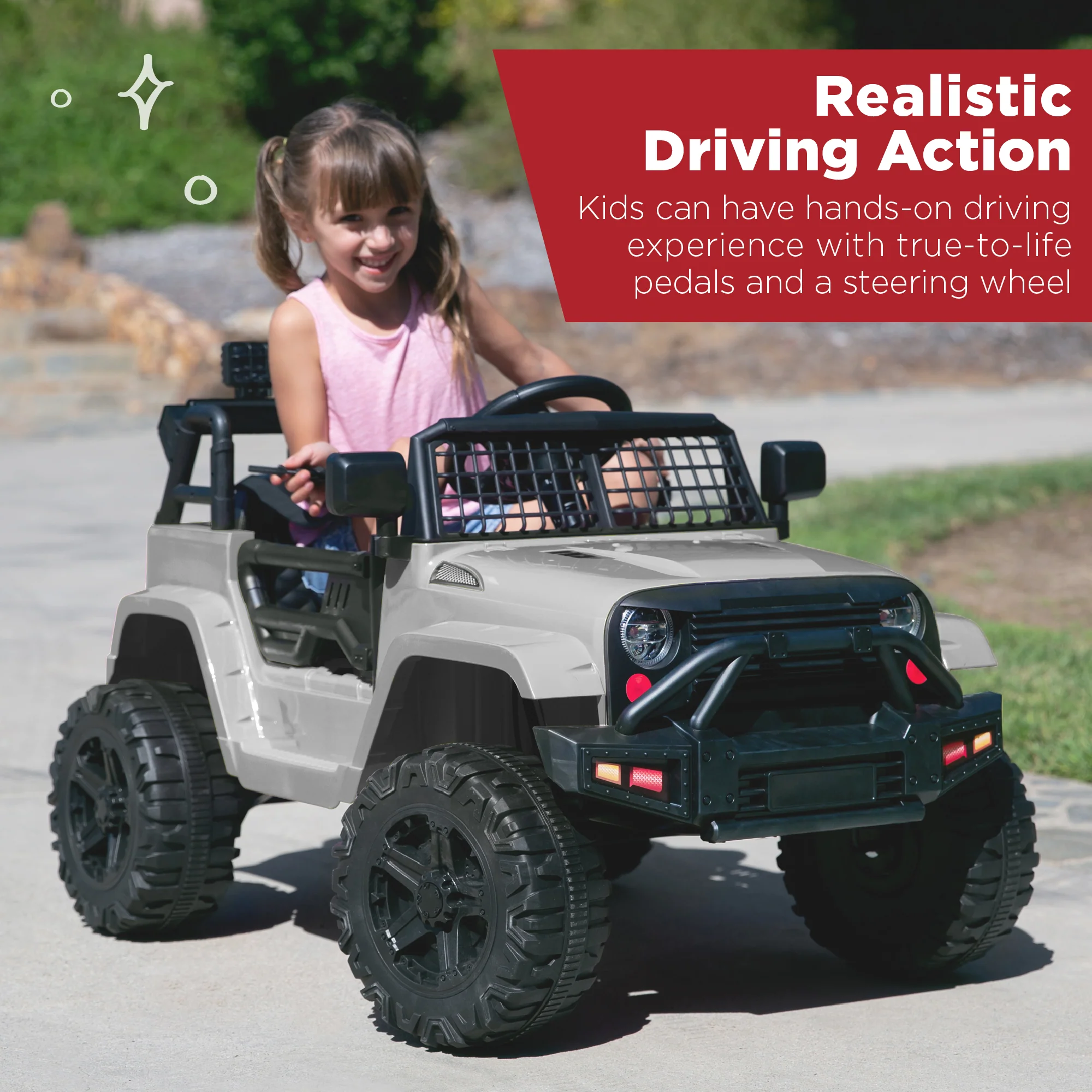 12V Kids Ride-On Truck Car w/ Parent Remote Control, Spring Suspension - Image 65