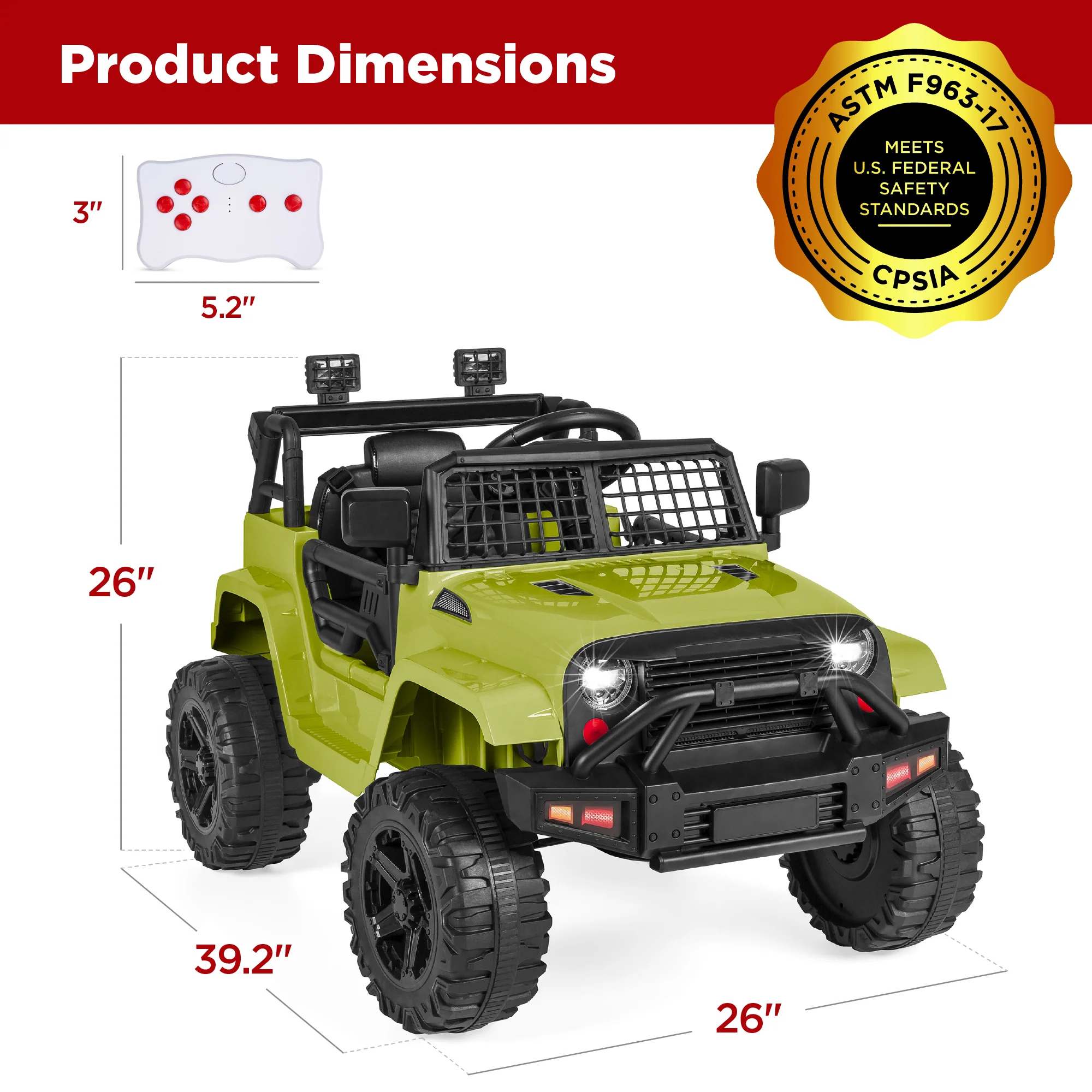 12V Kids Ride-On Truck Car w/ Parent Remote Control, Spring Suspension - Image 77