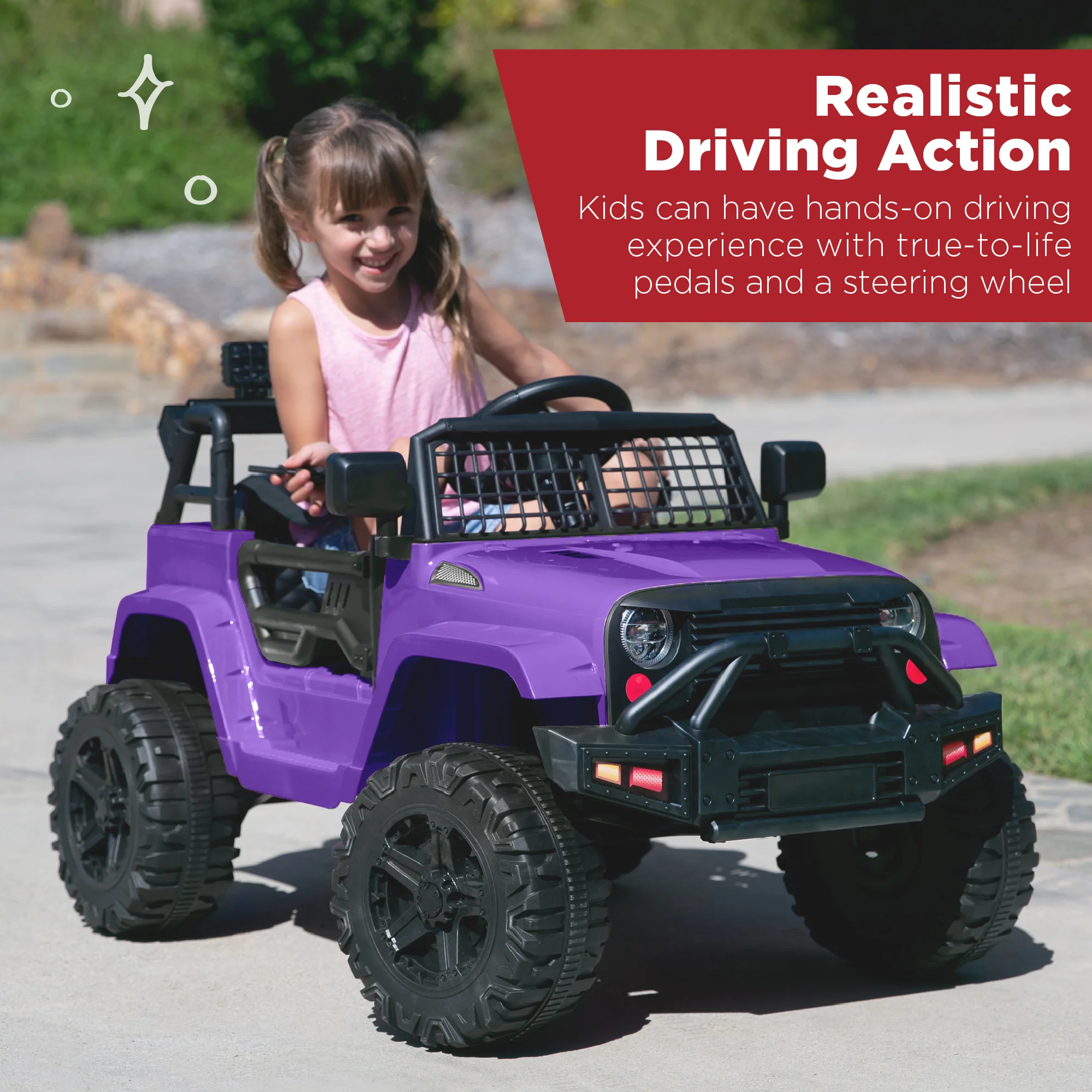 12V Kids Ride-On Truck Car w/ Parent Remote Control, Spring Suspension - Image 79