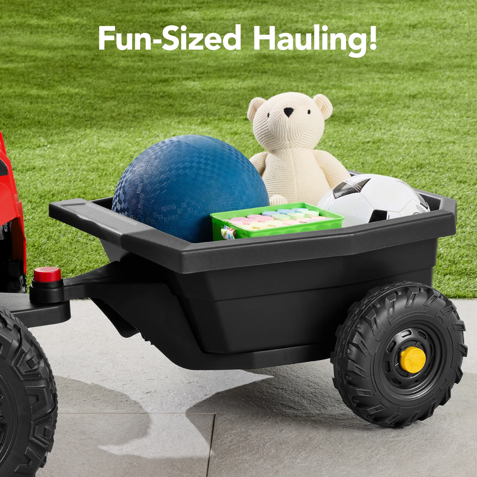 12V Kids Ride-On UTV and Trailer w/Parent Remote Control, LED Lights - Image 11