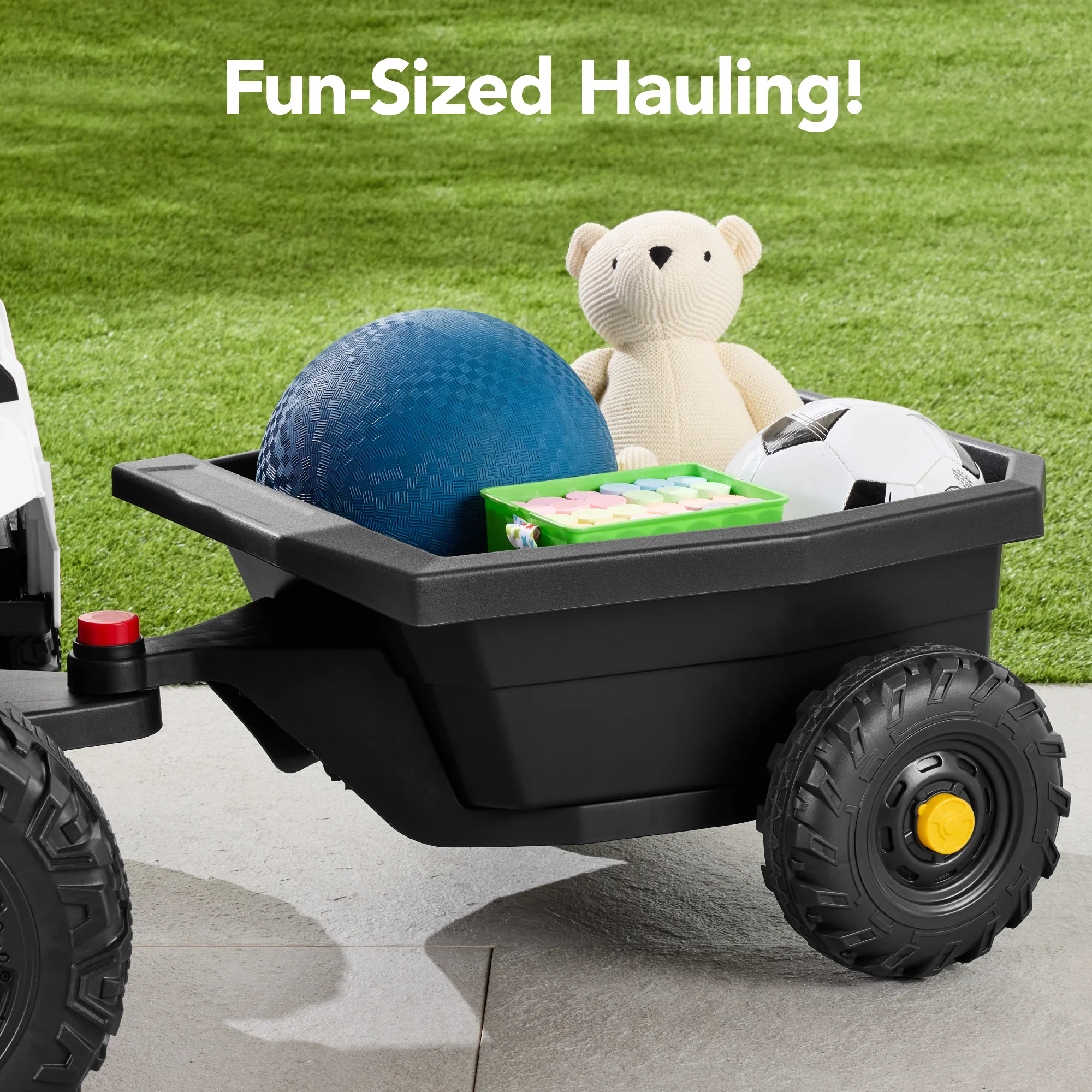 12V Kids Ride-On UTV and Trailer w/Parent Remote Control, LED Lights - Image 38