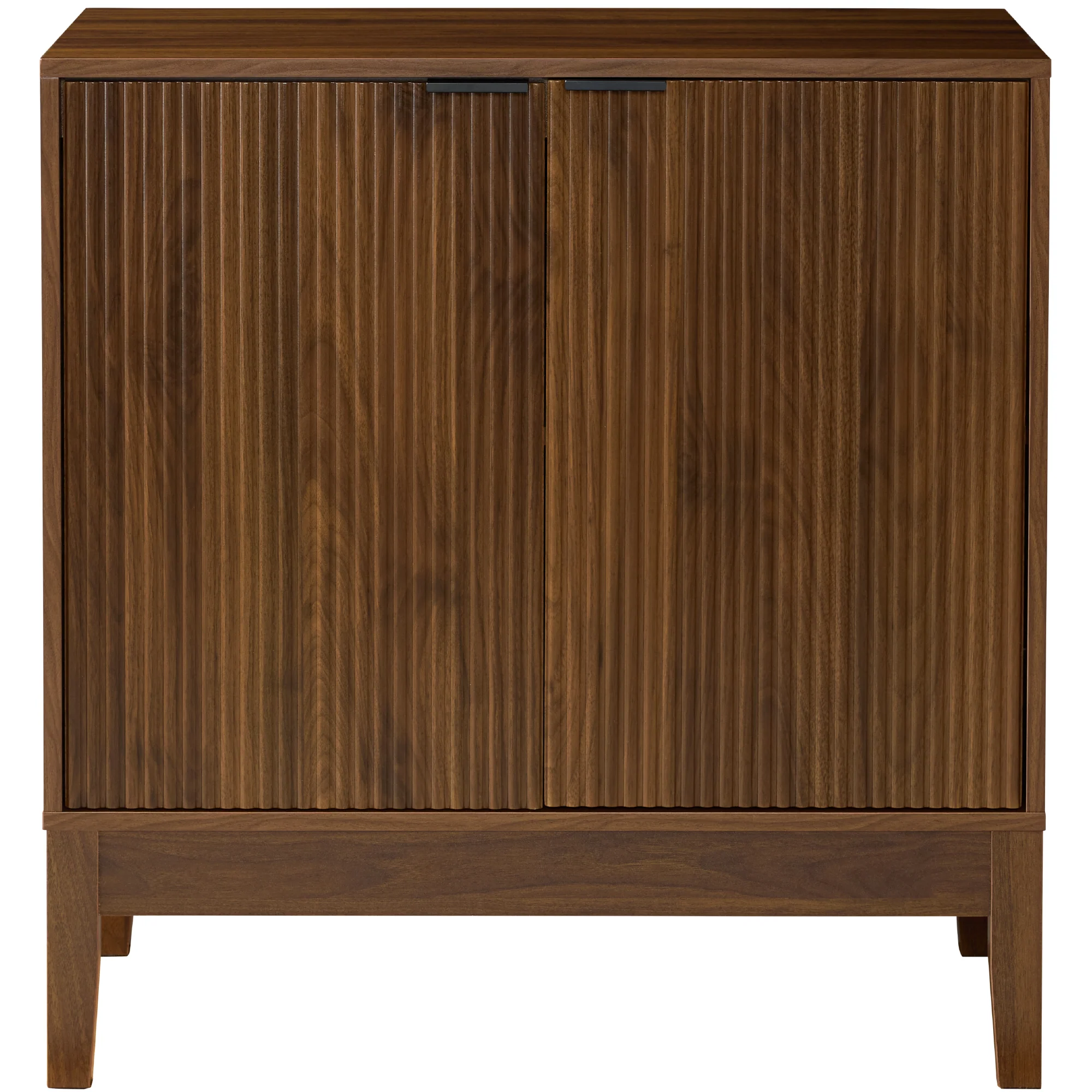 2-Door Reeded Storage Cabinet, Accent Furniture, Sideboard - Image 10