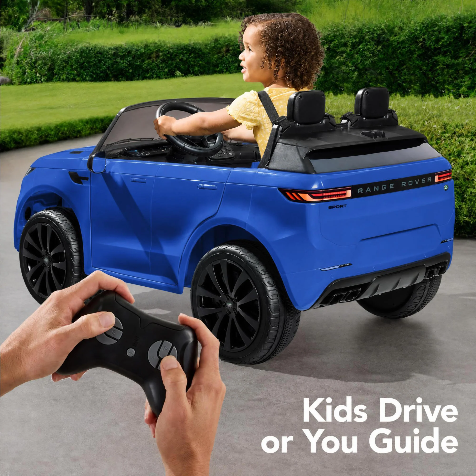 24V 2-Seater Licensed Range Rover Sport Ride-On Car w/ Parent Control - Image 15