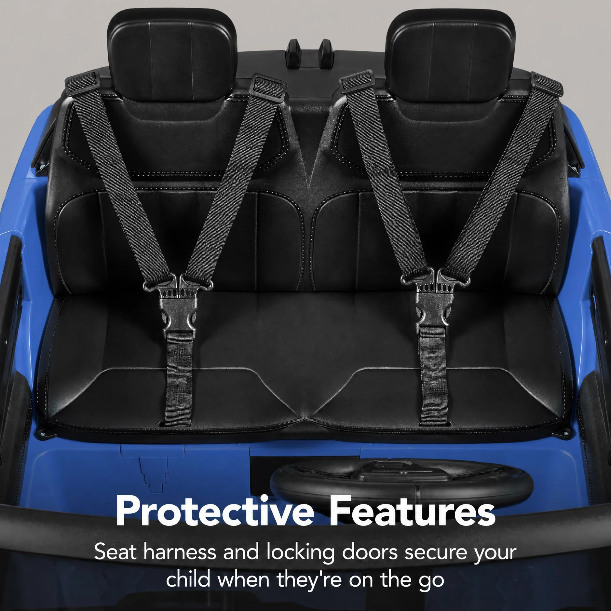 24V 2-Seater Licensed Range Rover Sport Ride-On Car w/ Parent Control - Image 16