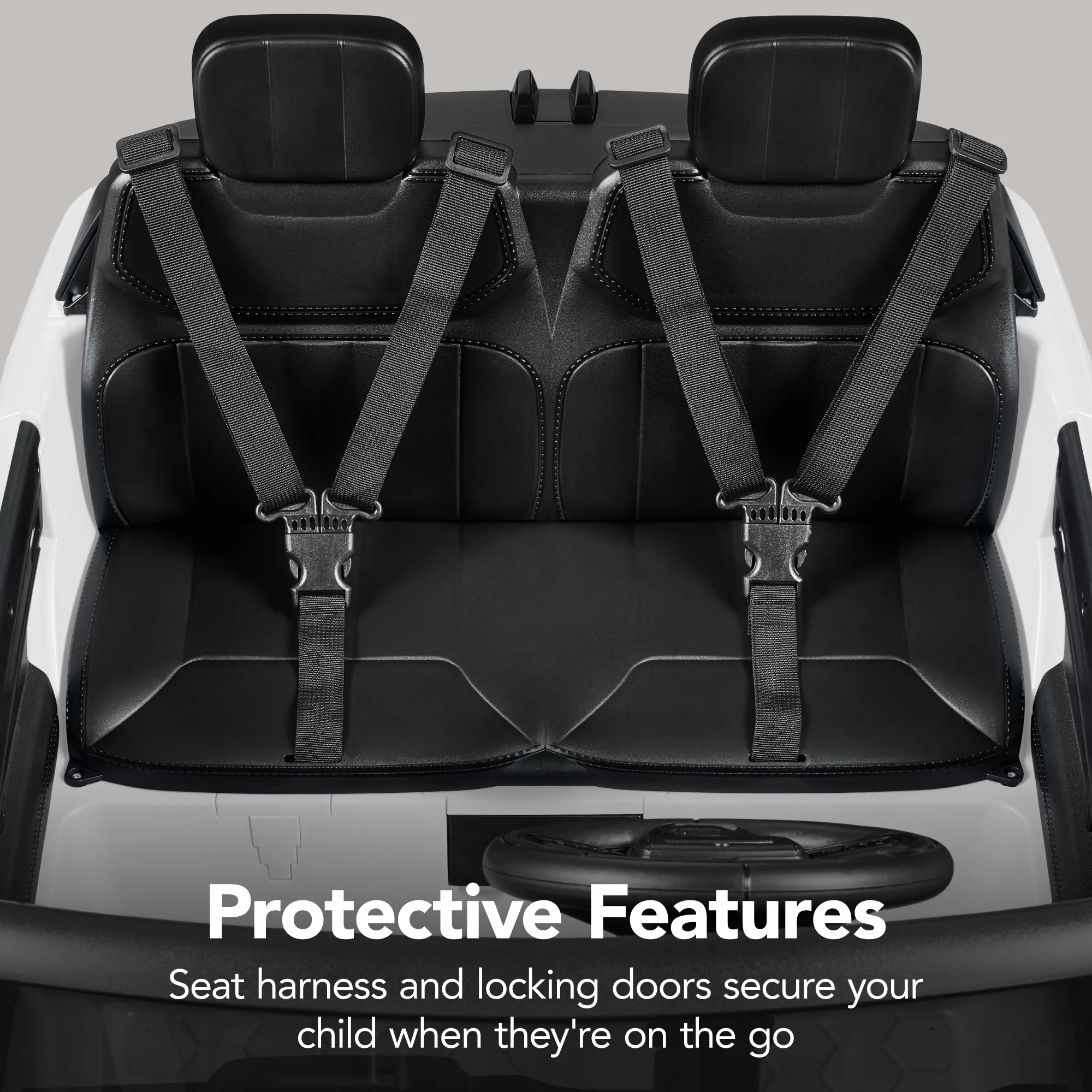 24V 2-Seater Licensed Range Rover Sport Ride-On Car w/ Parent Control - Image 7