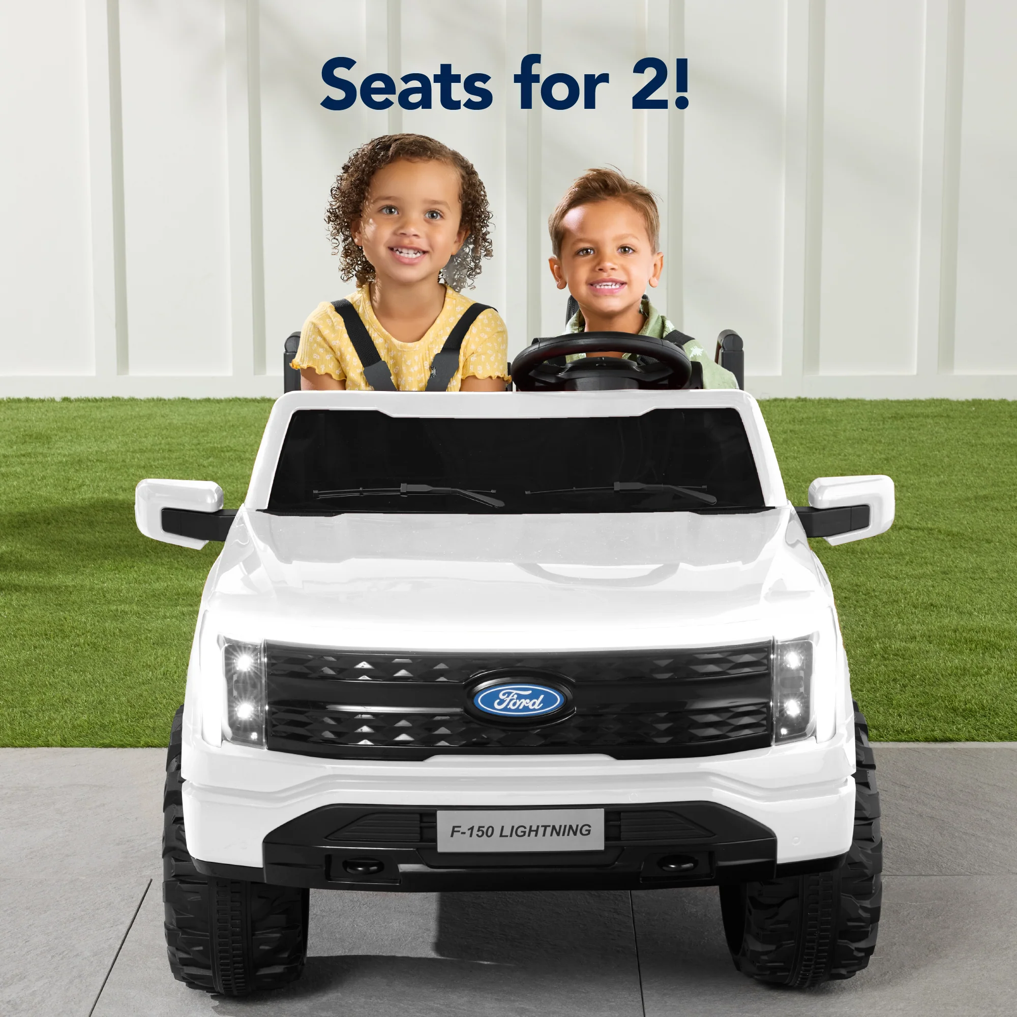 24V Kids Ride On Car Officially Licensed Ford Lightning w/ Remote, 2 Speeds - Image 12