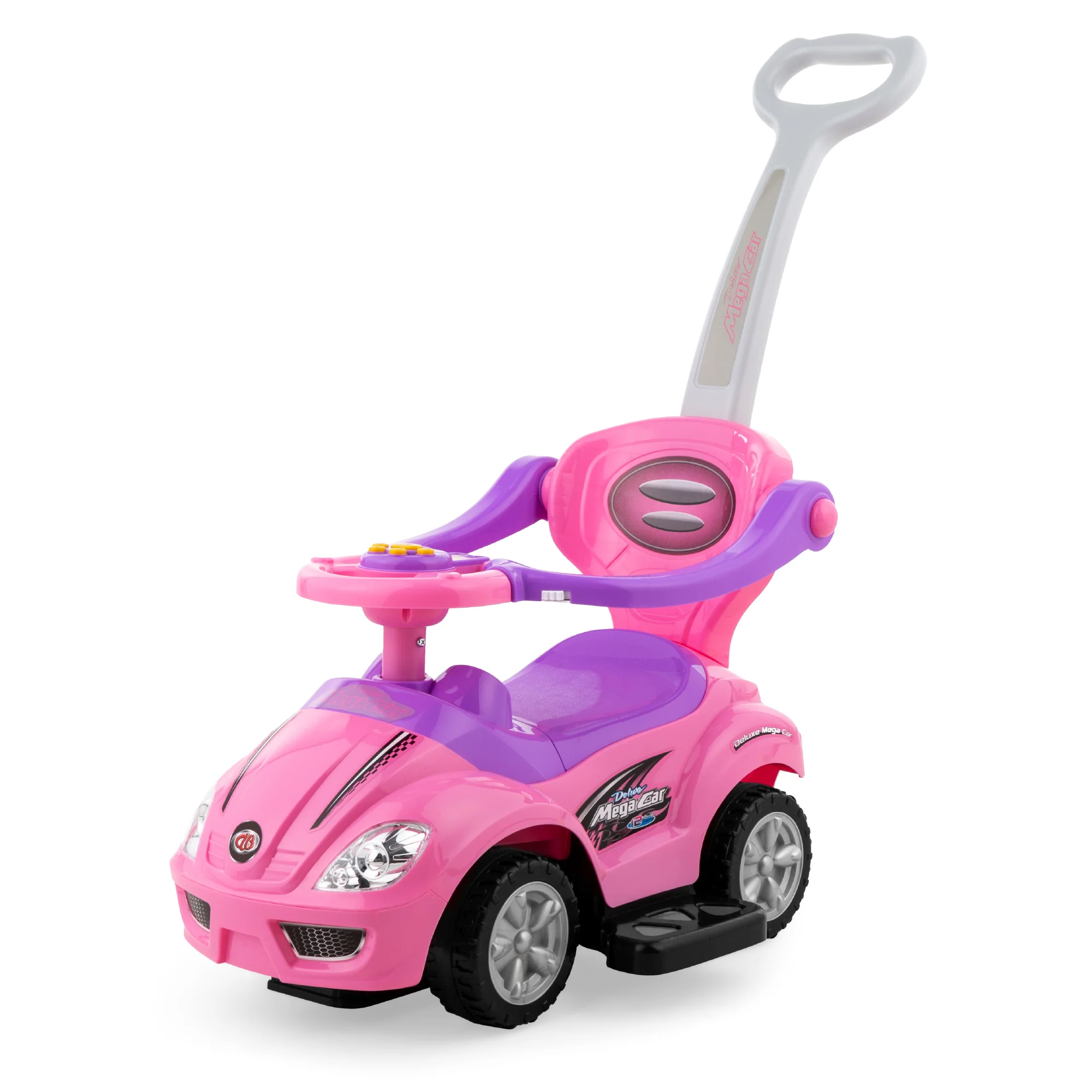 3-in-1 Kids Push Car w/ Handle and Horn - Image 22