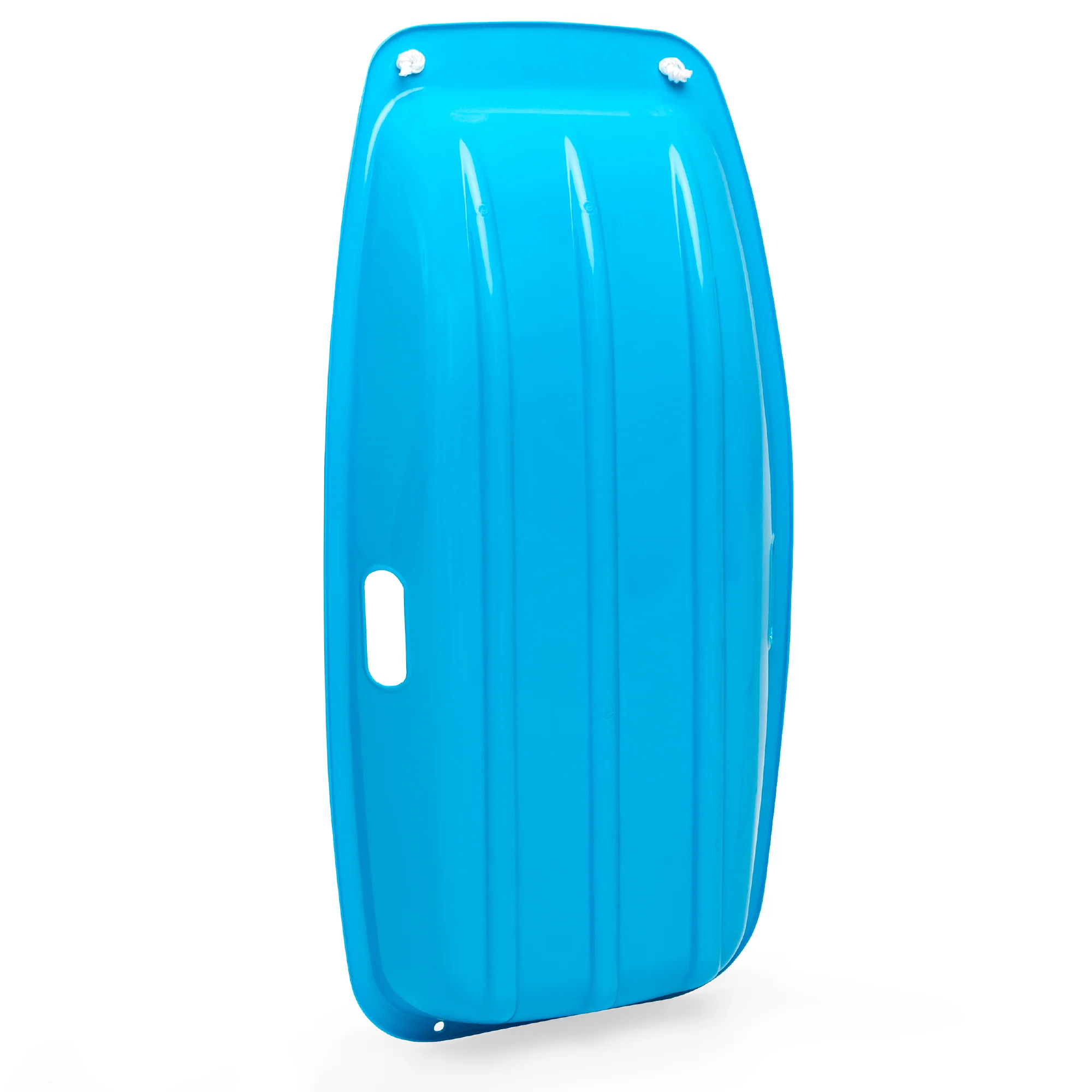 Kids Outdoor Plastic Toboggan Snow Sled Board w/ Pull Rope, Handles - 35in - Image 15