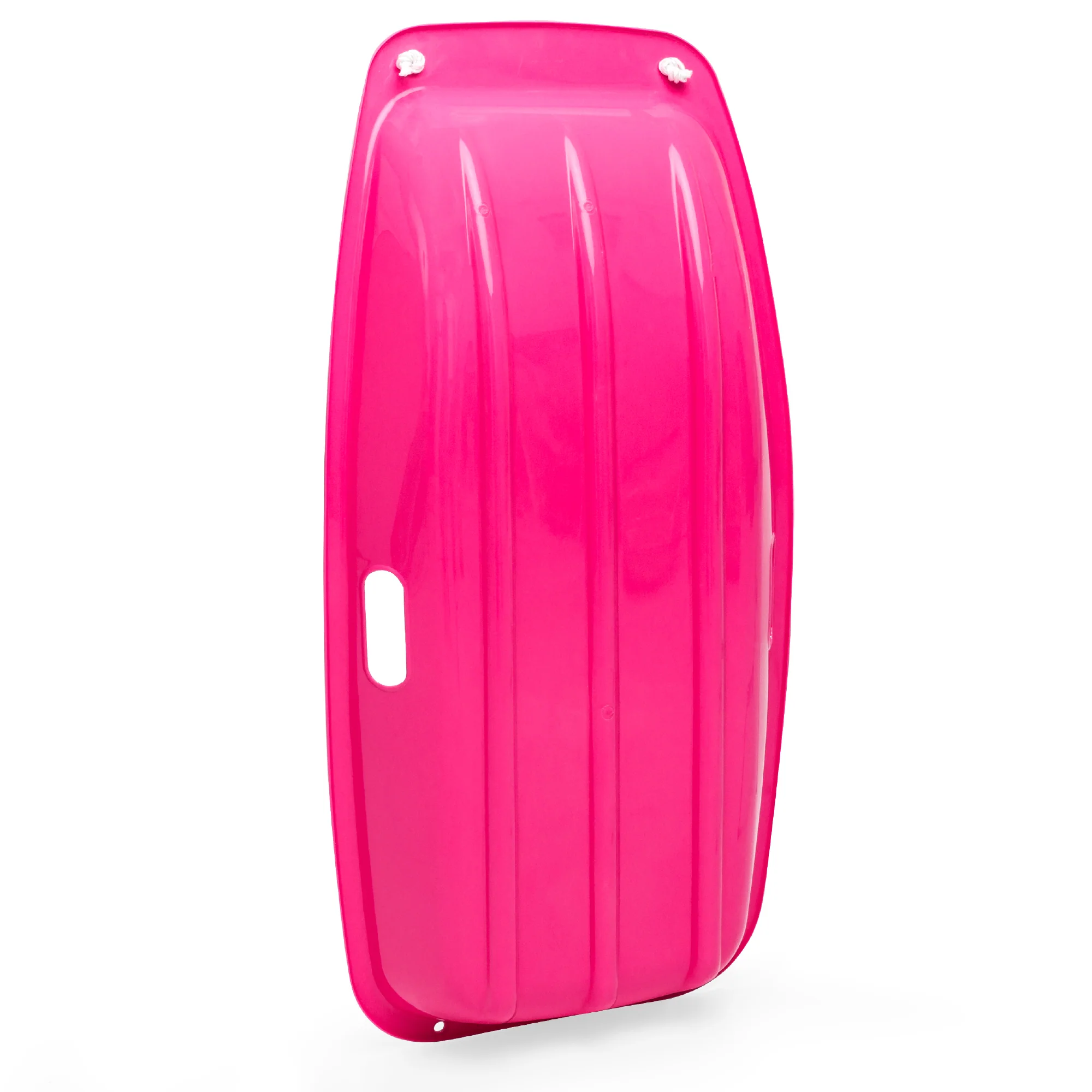 Kids Outdoor Plastic Toboggan Snow Sled Board w/ Pull Rope, Handles - 35in - Image 21