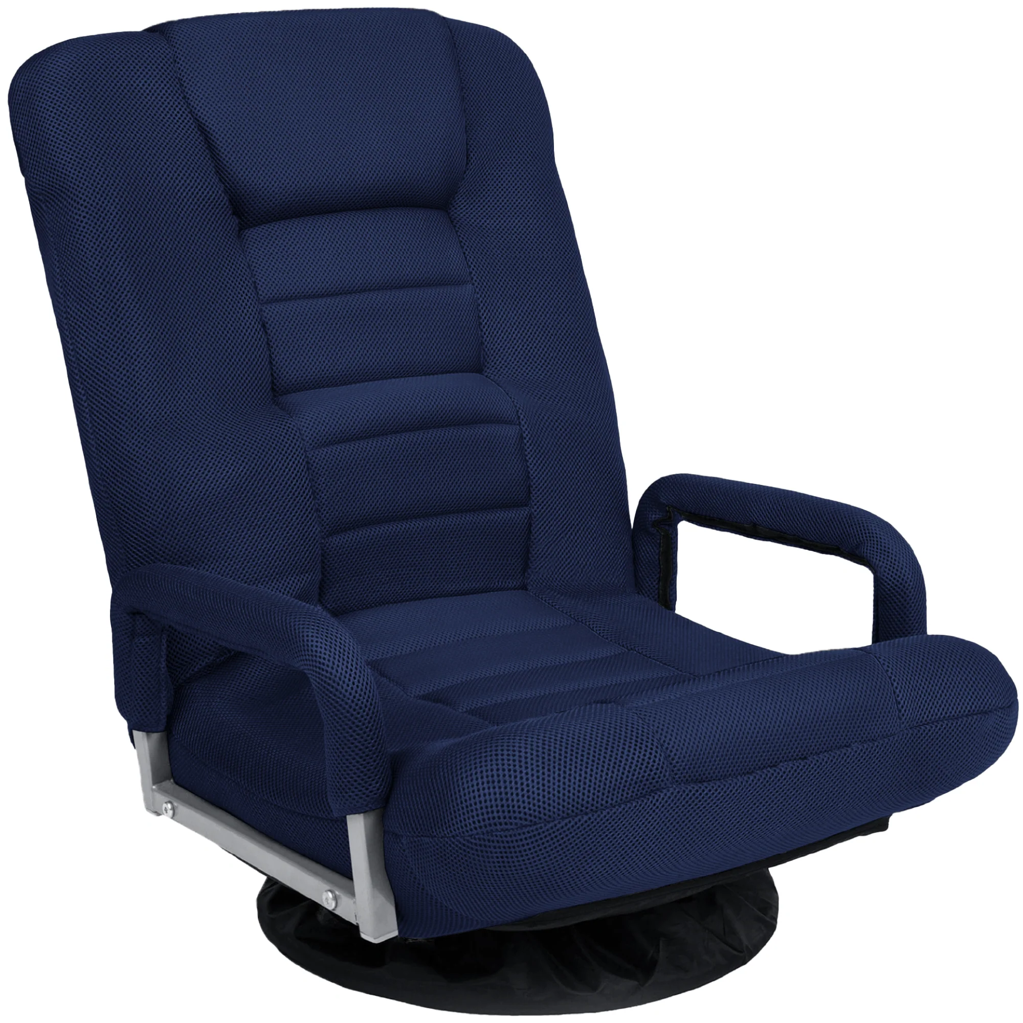 Gaming Floor Chair w/ 360-Degree Swivel, Armrest, Adjustable Backrest - Image 150