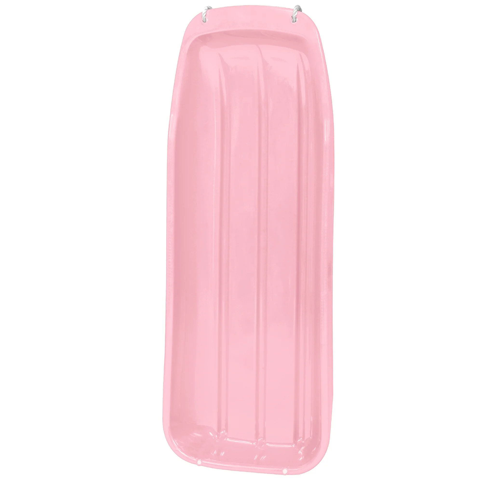 48in Kids Toboggan Snow Sled Board w/ Pull Rope, Curved Edges - Image 14