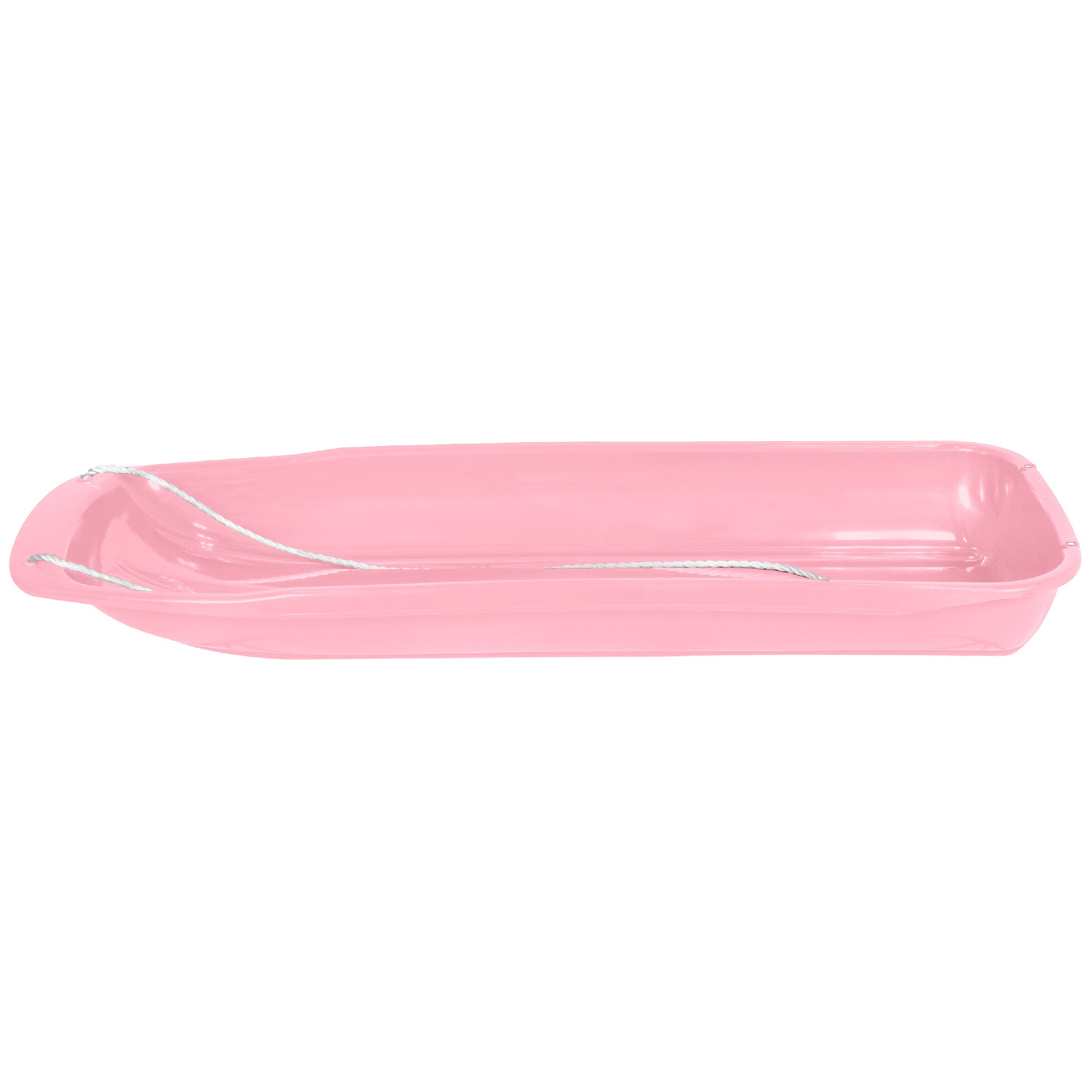 48in Kids Toboggan Snow Sled Board w/ Pull Rope, Curved Edges - Image 17