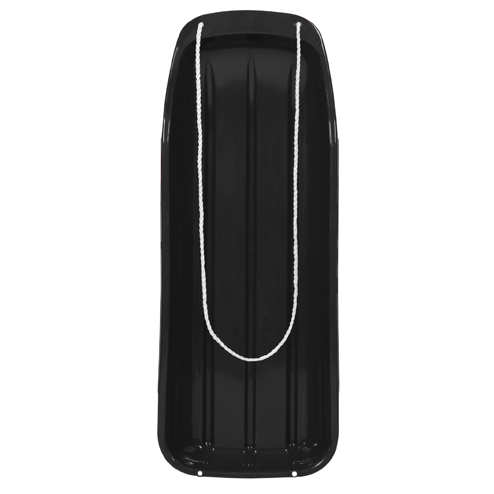 48in Kids Toboggan Snow Sled Board w/ Pull Rope, Curved Edges - Image 30