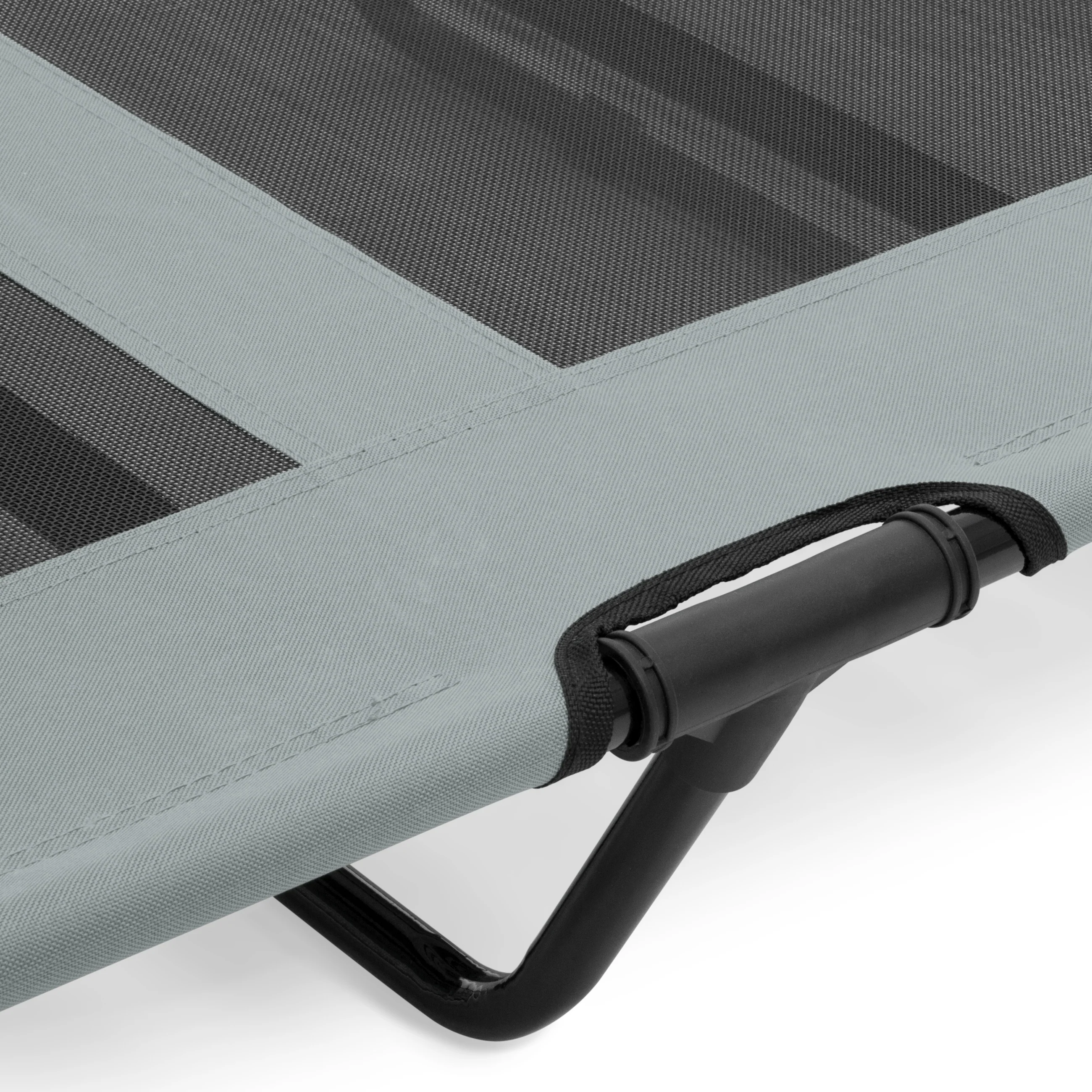 Elevated Cooling Dog Bed, Outdoor Pet Cot w/ Canopy, Carry Bag - 48in - Image 13