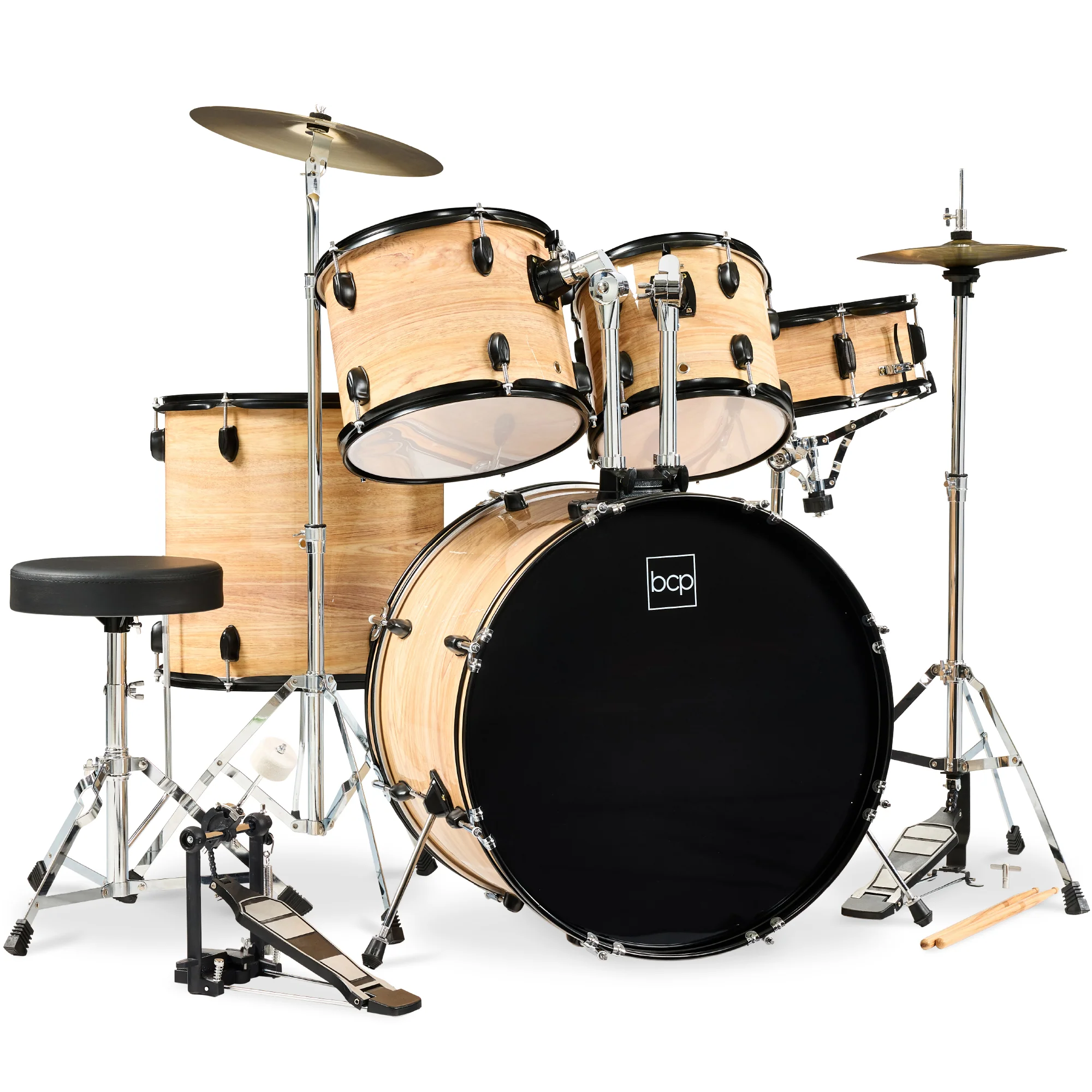 5-Piece Full Size Drum Set For Adults - Image 17