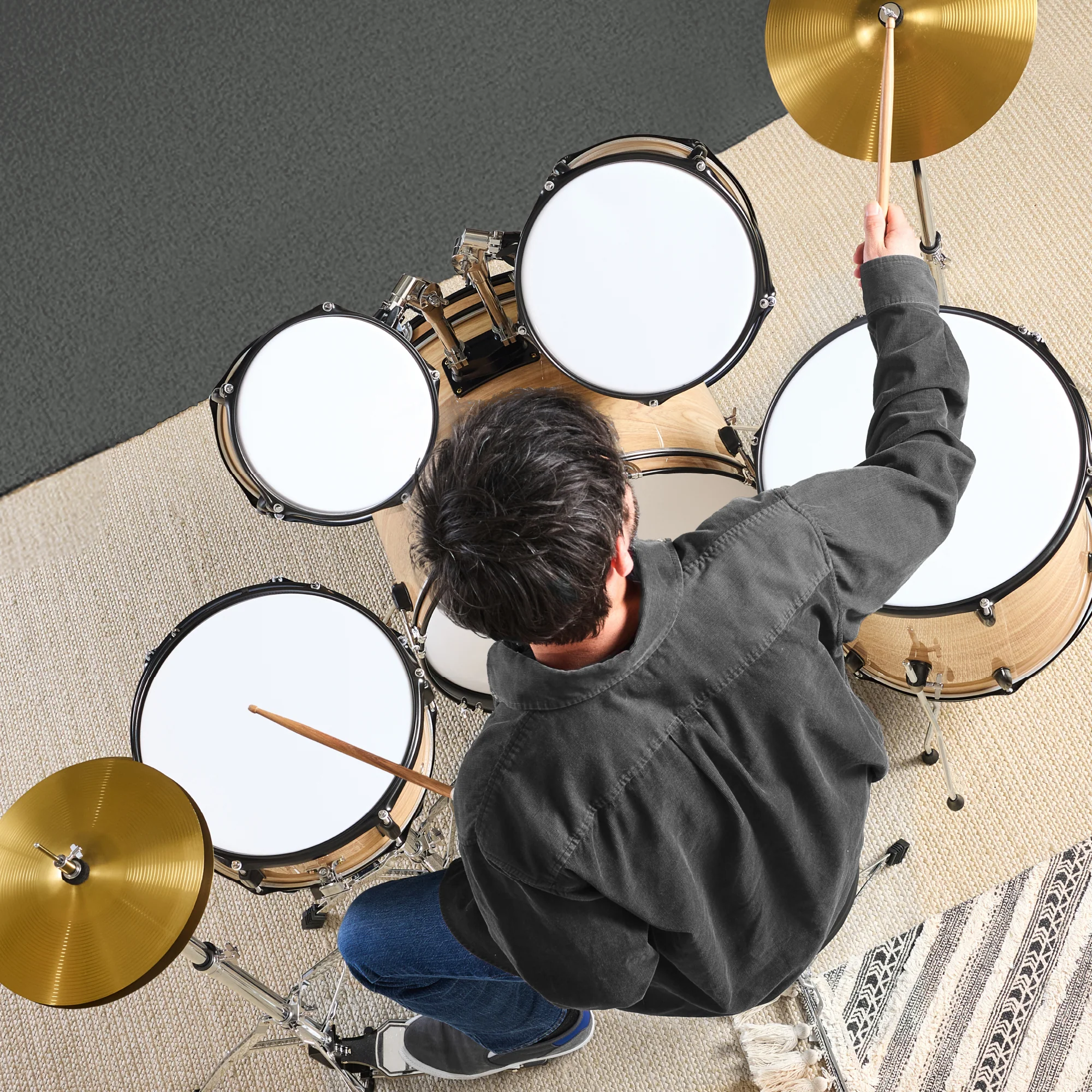 5-Piece Full Size Drum Set For Adults - Image 24