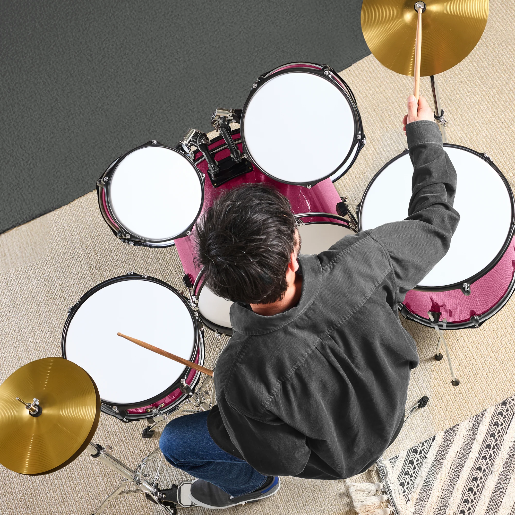 5-Piece Full Size Drum Set For Adults - Image 48
