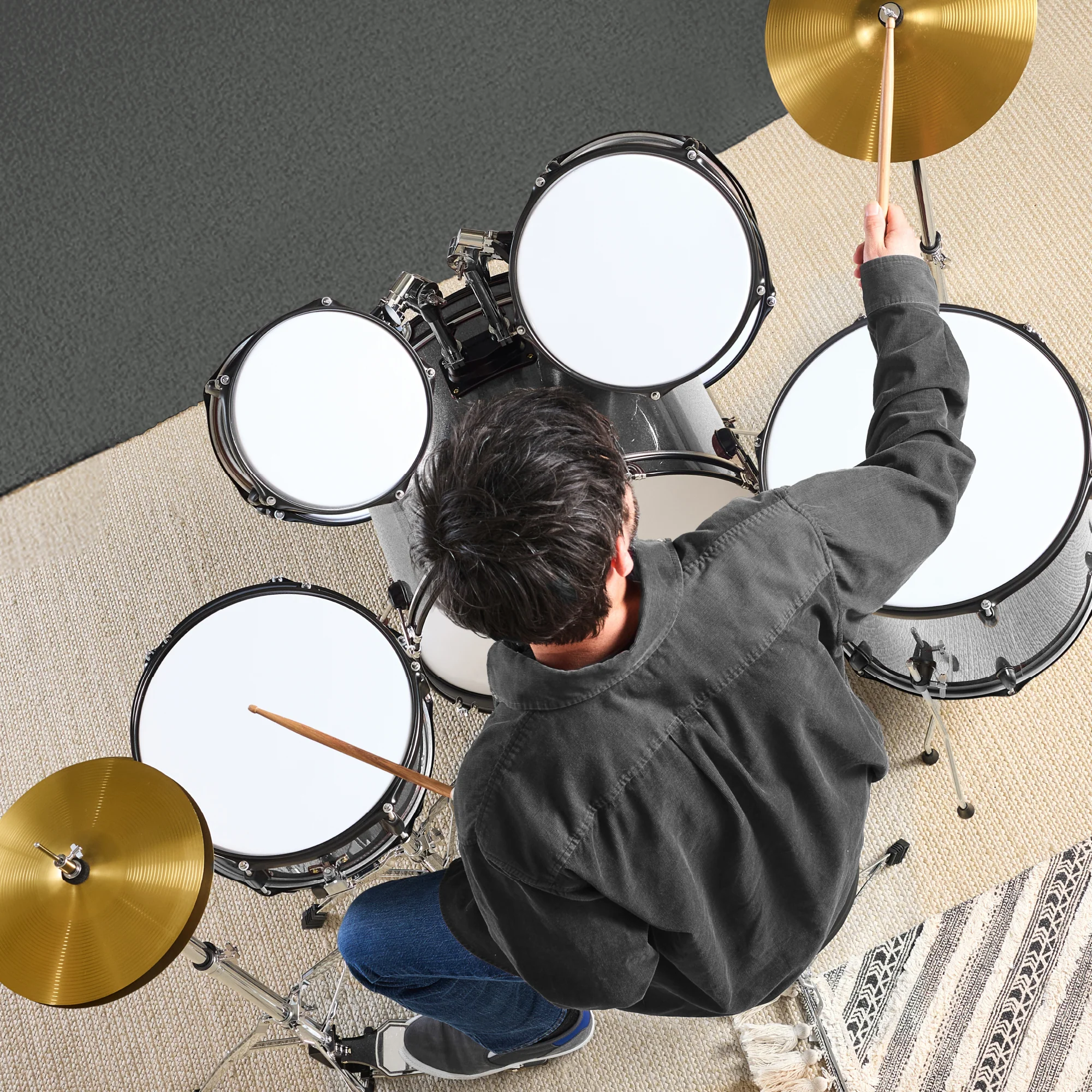 5-Piece Full Size Drum Set For Adults - Image 56