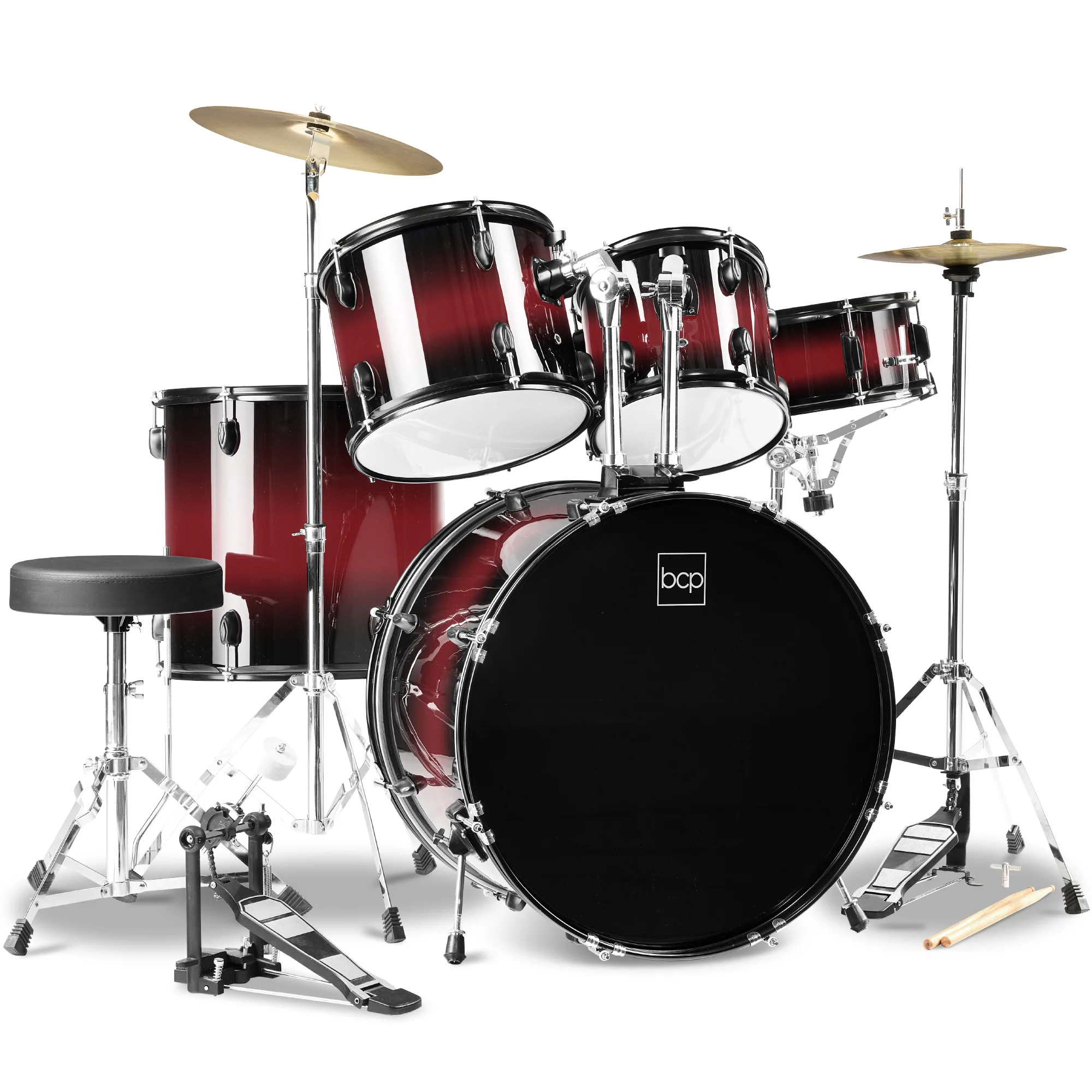 5-Piece Full Size Drum Set For Adults - Image 9