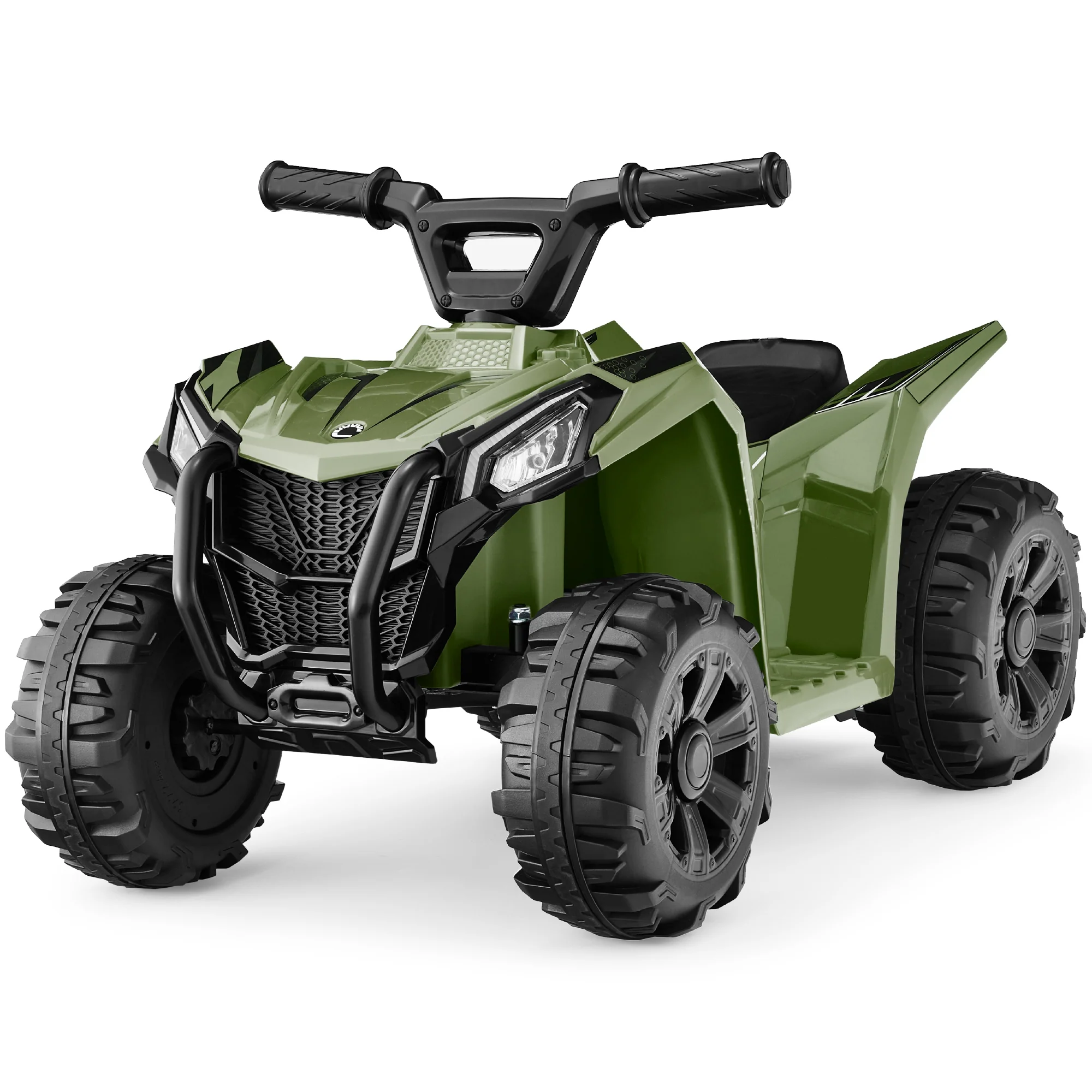 6V Kids Ride-On 4-Wheeler Quad ATV Car w/ 1.8mph Max Speed, Treaded Tires - Image 15