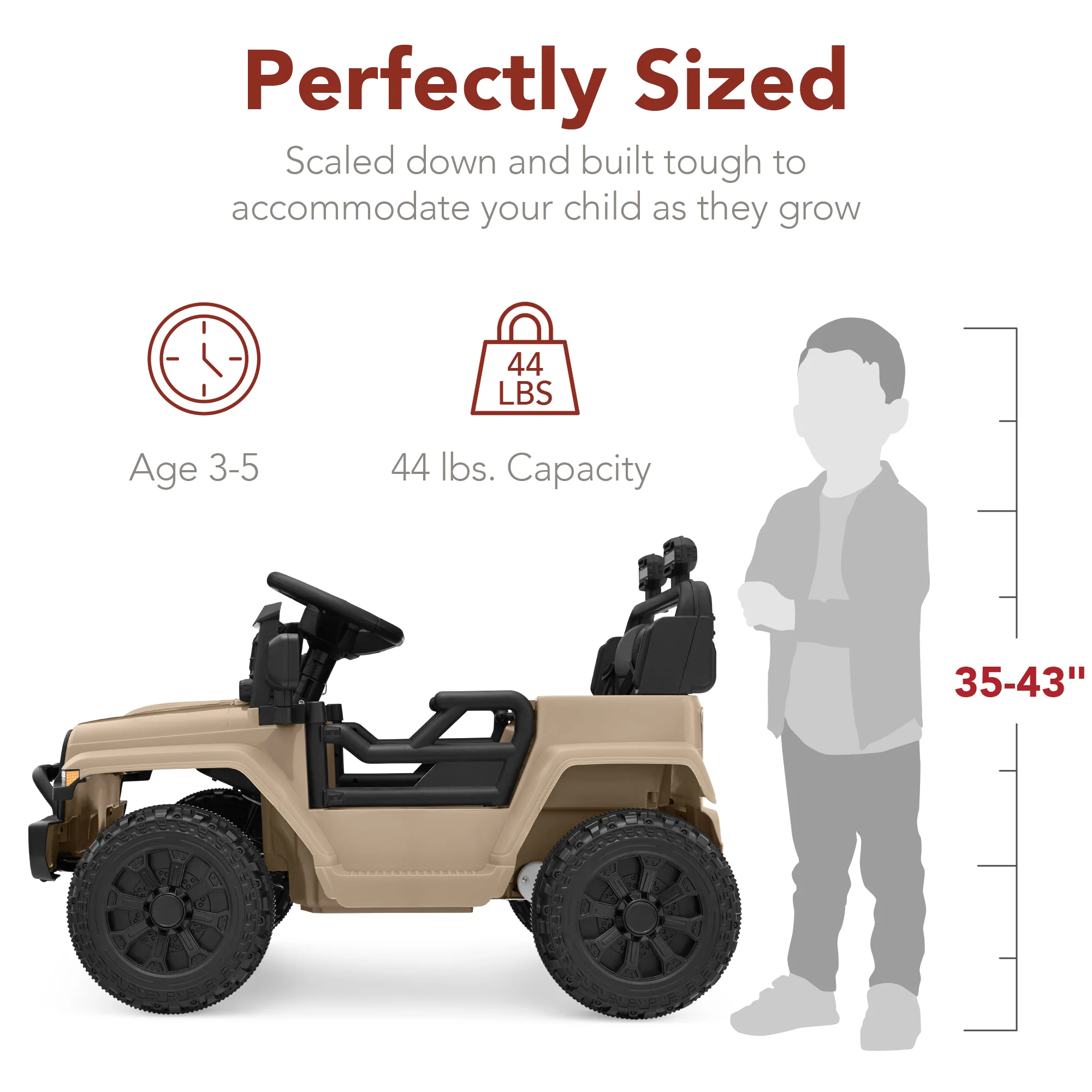6V Kids Ride-On Truck Car w/ Parent Remote Control, 4-Wheel Suspension - Image 23
