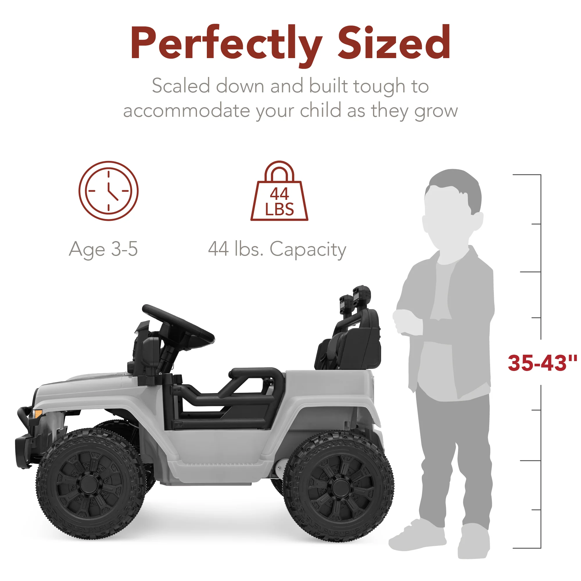 6V Kids Ride-On Truck Car w/ Parent Remote Control, 4-Wheel Suspension - Image 9