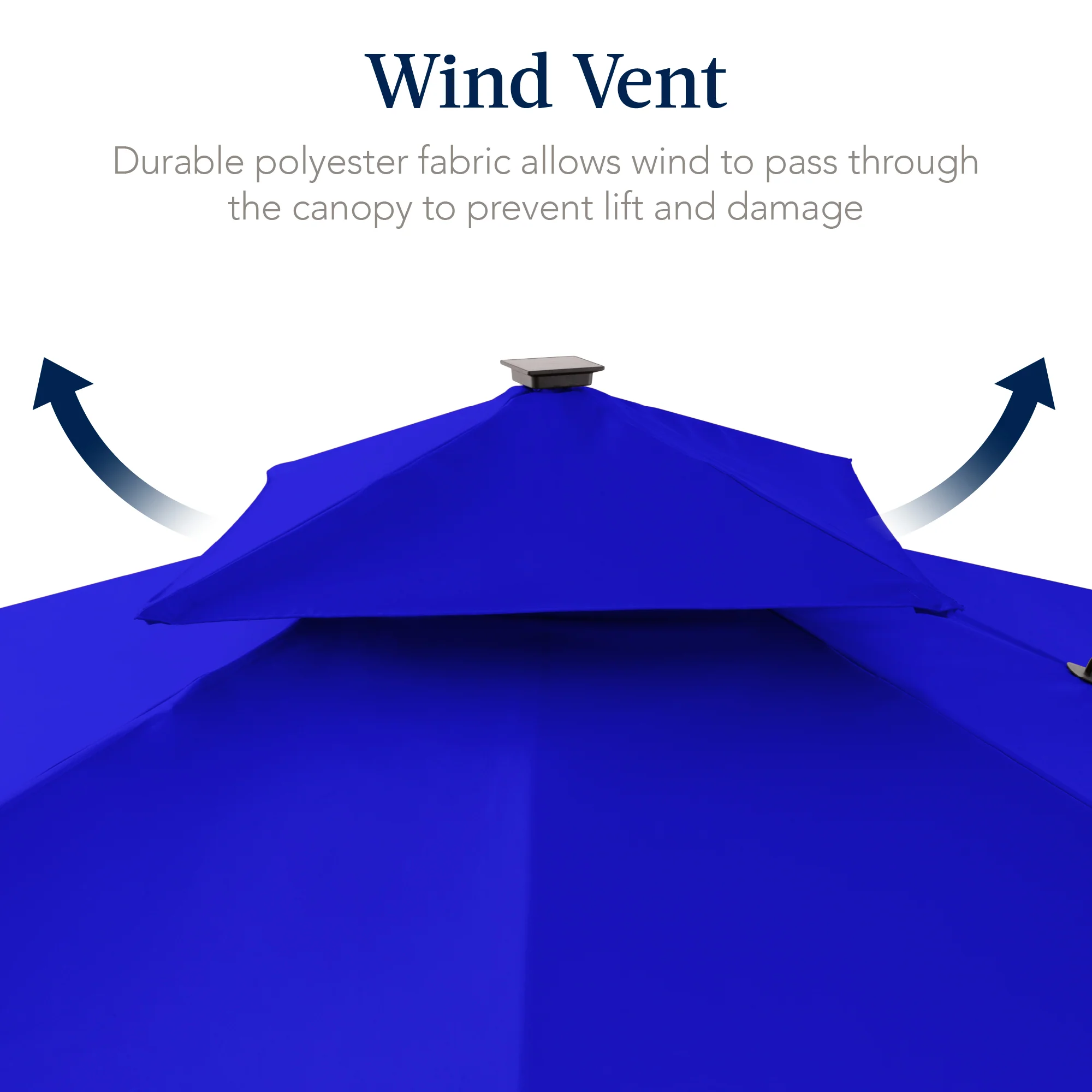 9x12ft 2-Tier Outdoor Solar LED Cantilever Patio Umbrella - Image 143