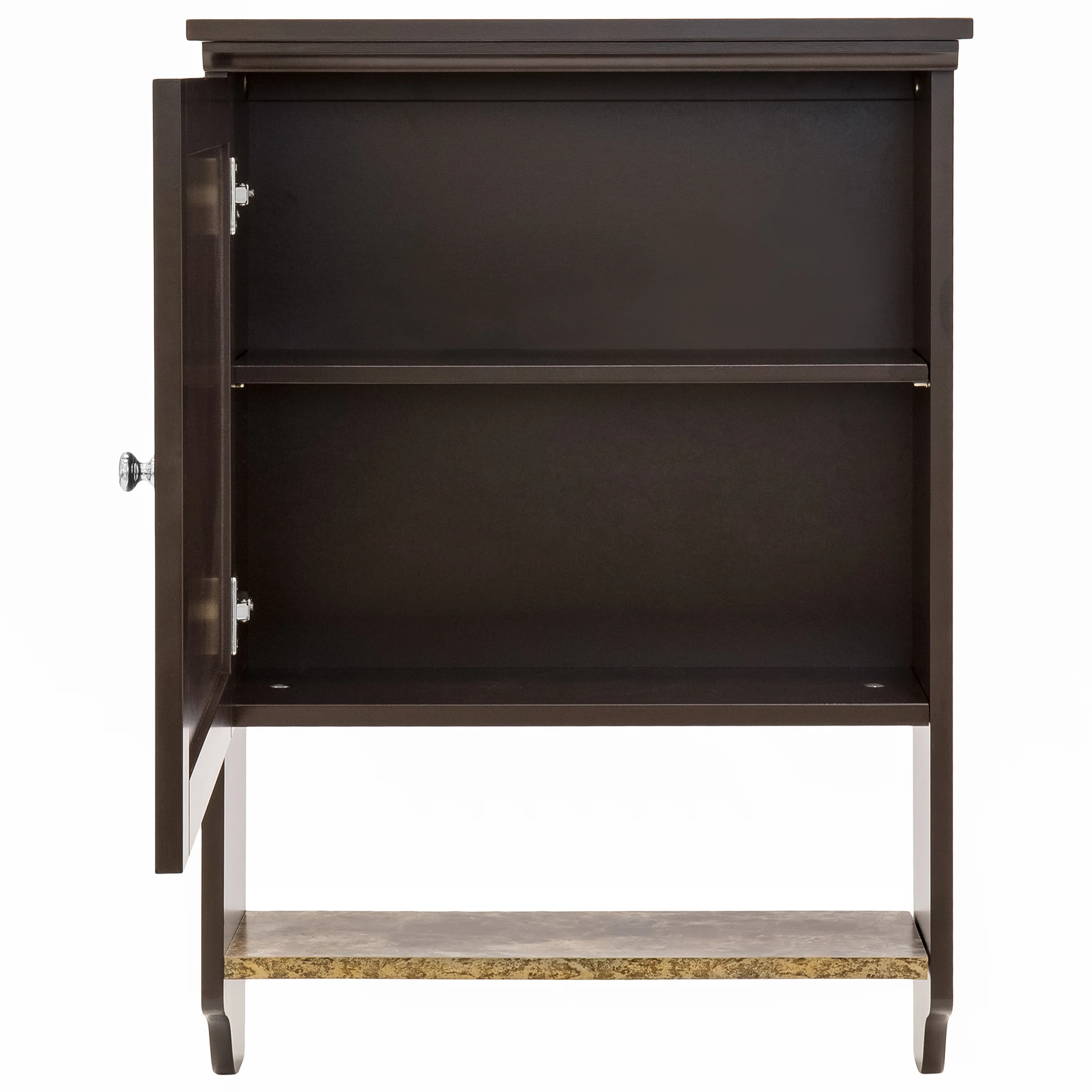 Bathroom Wall Mounted Hanging Cabinet Shelf Storage Decor - Image 4